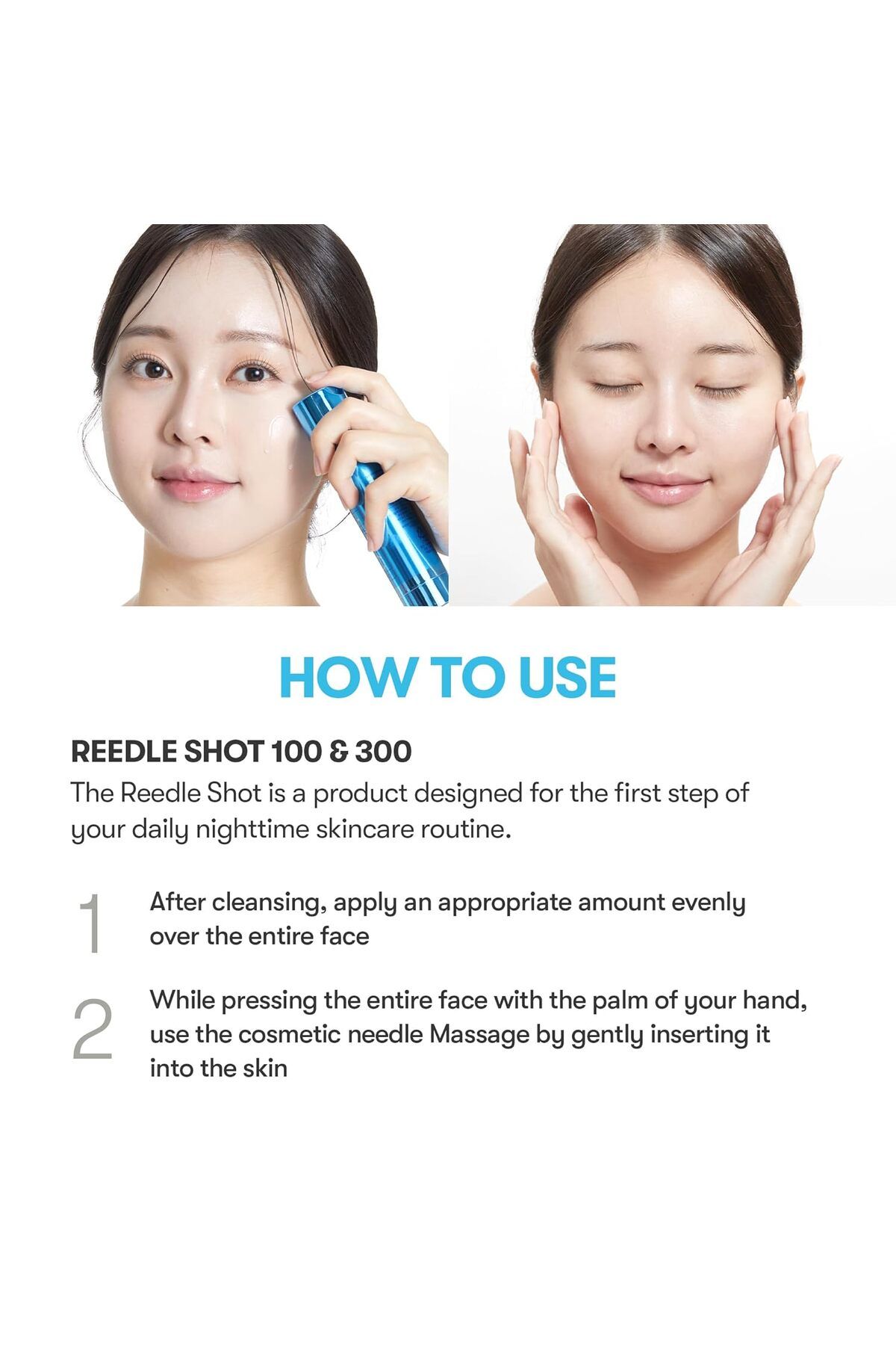 سرم پوست HYDROP REEDLE شلیک 100HL اسید هیالورونیک میکروینکسینگ 50ML VT COSMETICS