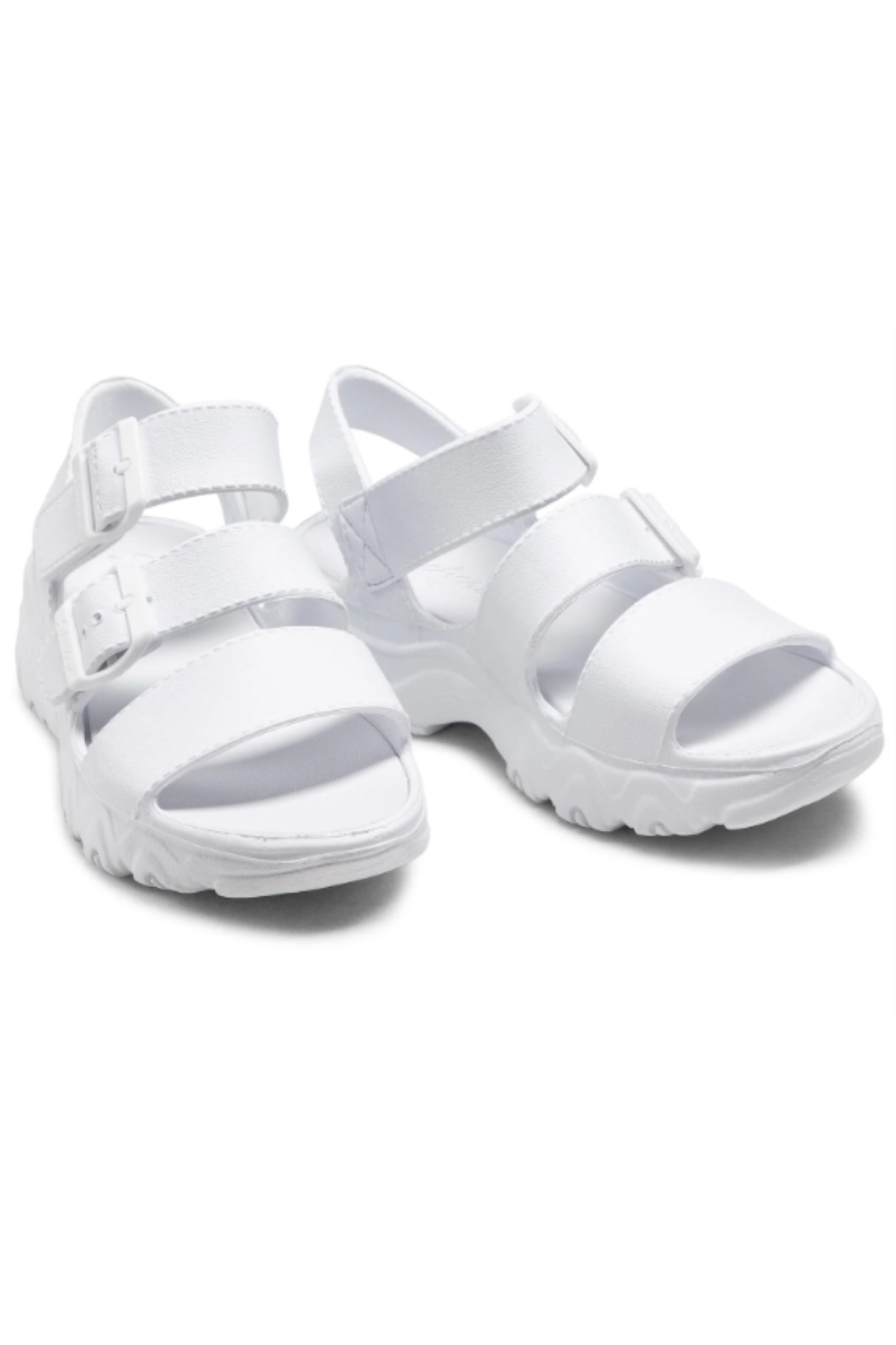 SKECHERS-D'Lites 2.0 Style Incon Women's White Slippers 3