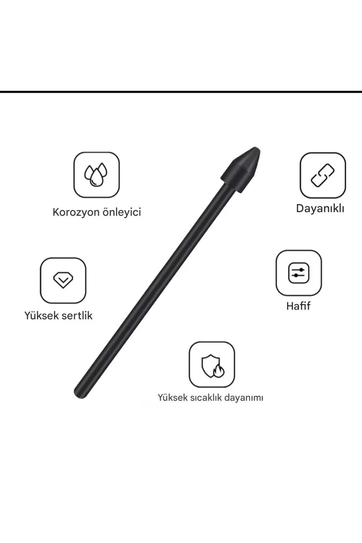 gökmer-Samsung Galaxy Tab S8/S8 Fe /S8 Ultra /S8 Plus Replacement Pen Tip 5 Pieces (Does Not Dirty the Screen) S Pen Compatible 2