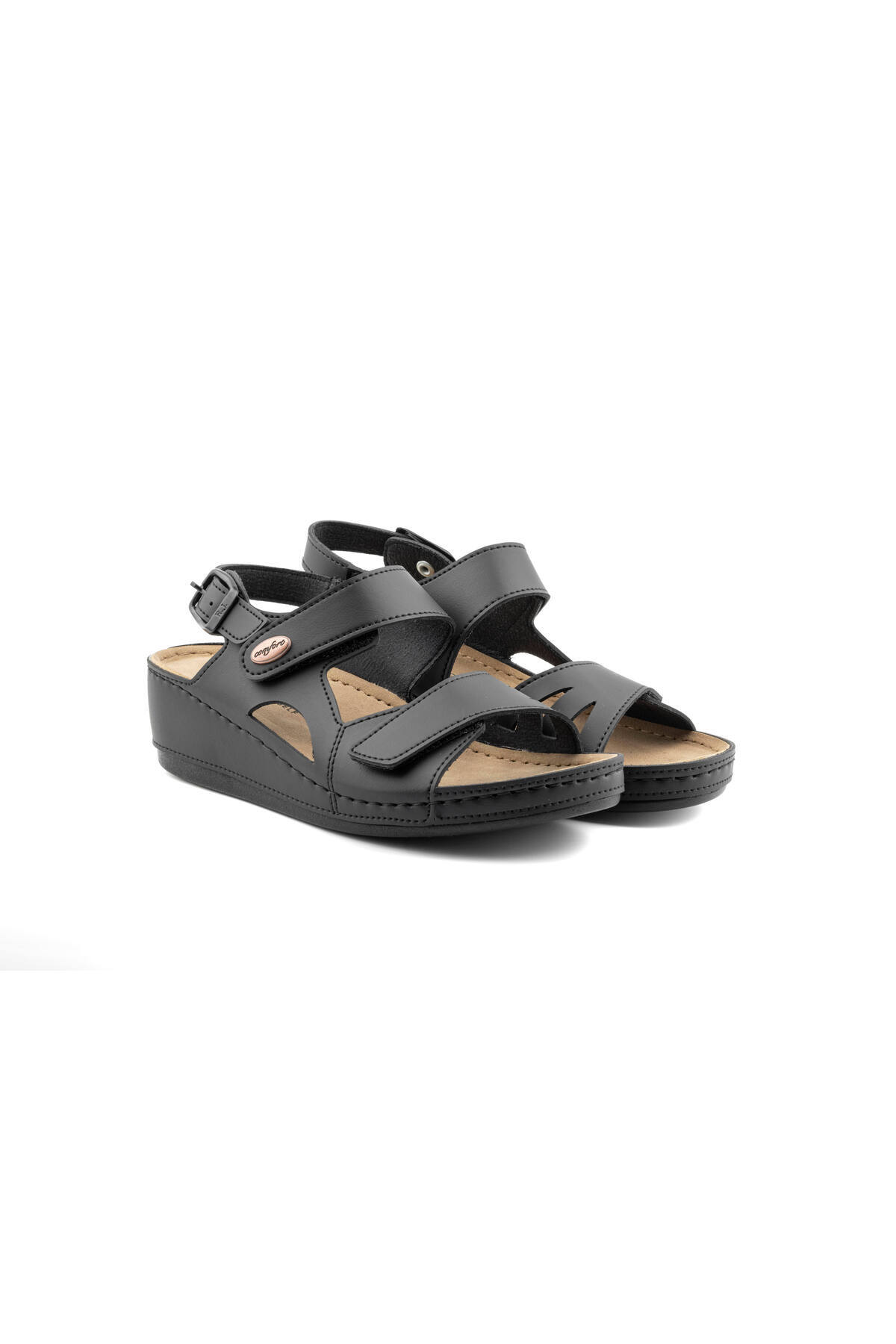 Roy Jones-Comfortortho Comfortable 1818 Orthopedic Vegan Leather Women's Sandals 3