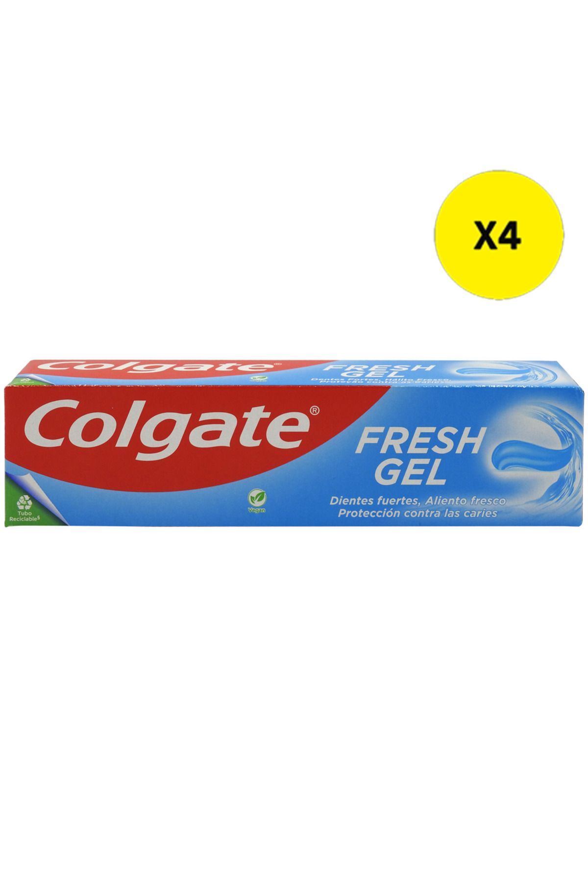 Colgate X4 - Colgate Pasta Dinti 100ml Fresh Gel - One Size