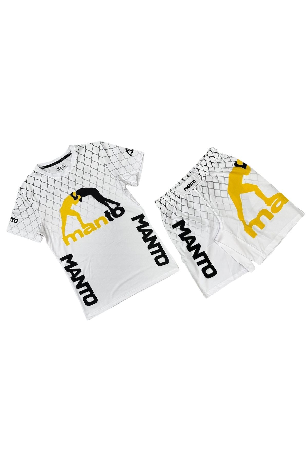 WolfKing Costum De Box Mma Ufc Wolfking Kick Boxing Masculin - L