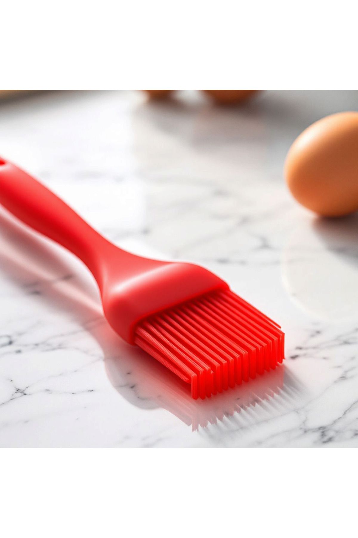 Home Silikon yumurta fırçası kırmızı