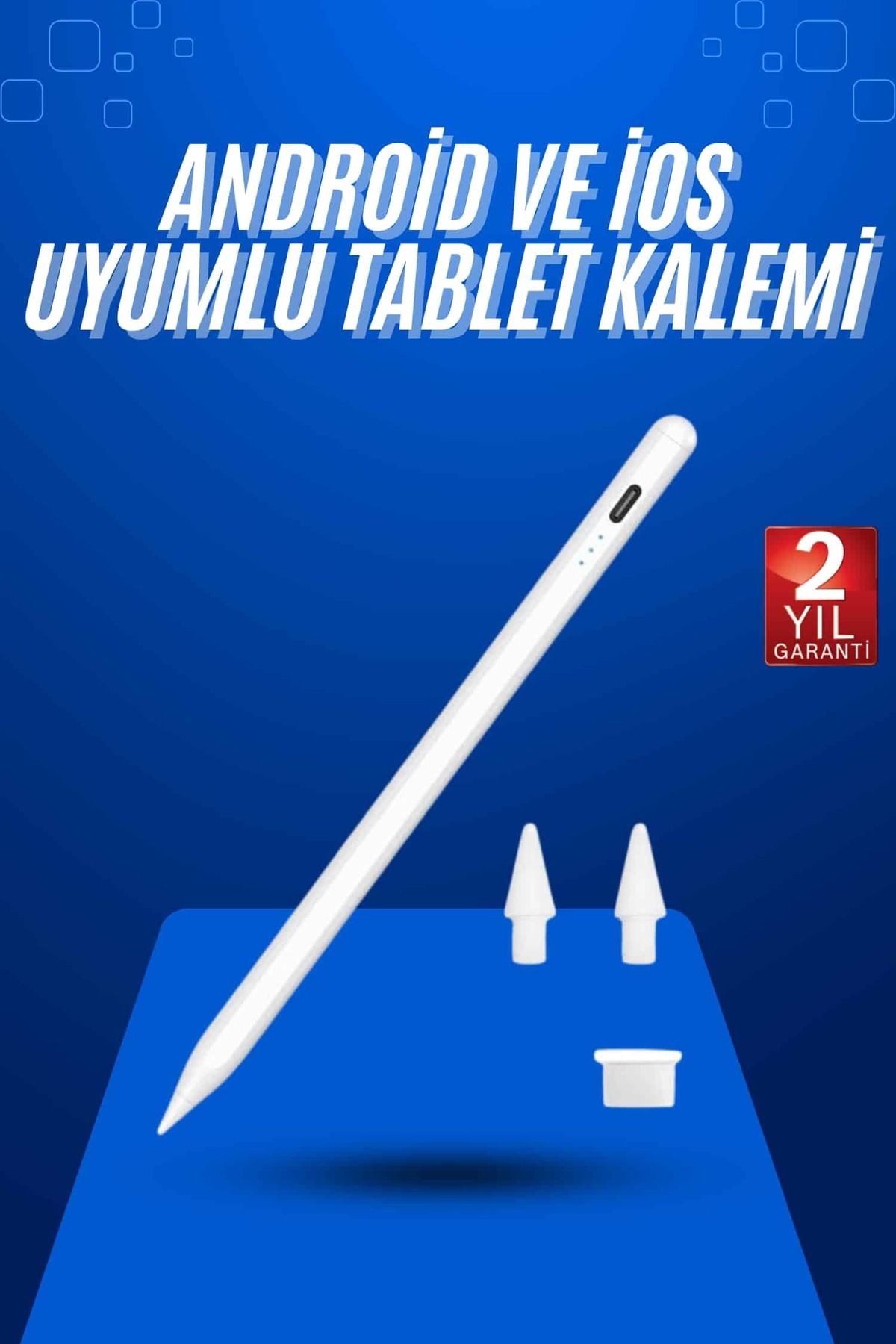 ASTRALTECH Dokunmatik Kalem Tablet Kalemi Çizim Stylus Kalem Yedek Uçlu