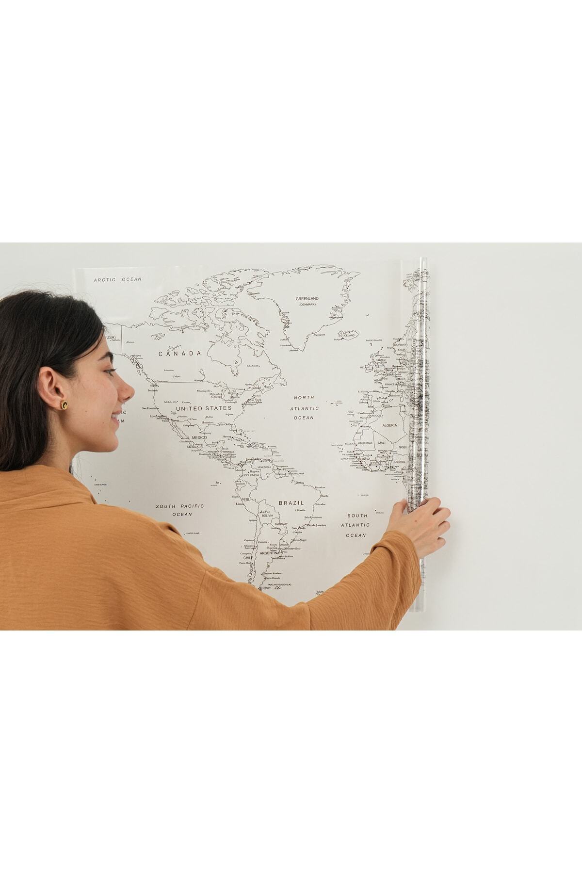 TutturX-World Map with Pen Gift 3
