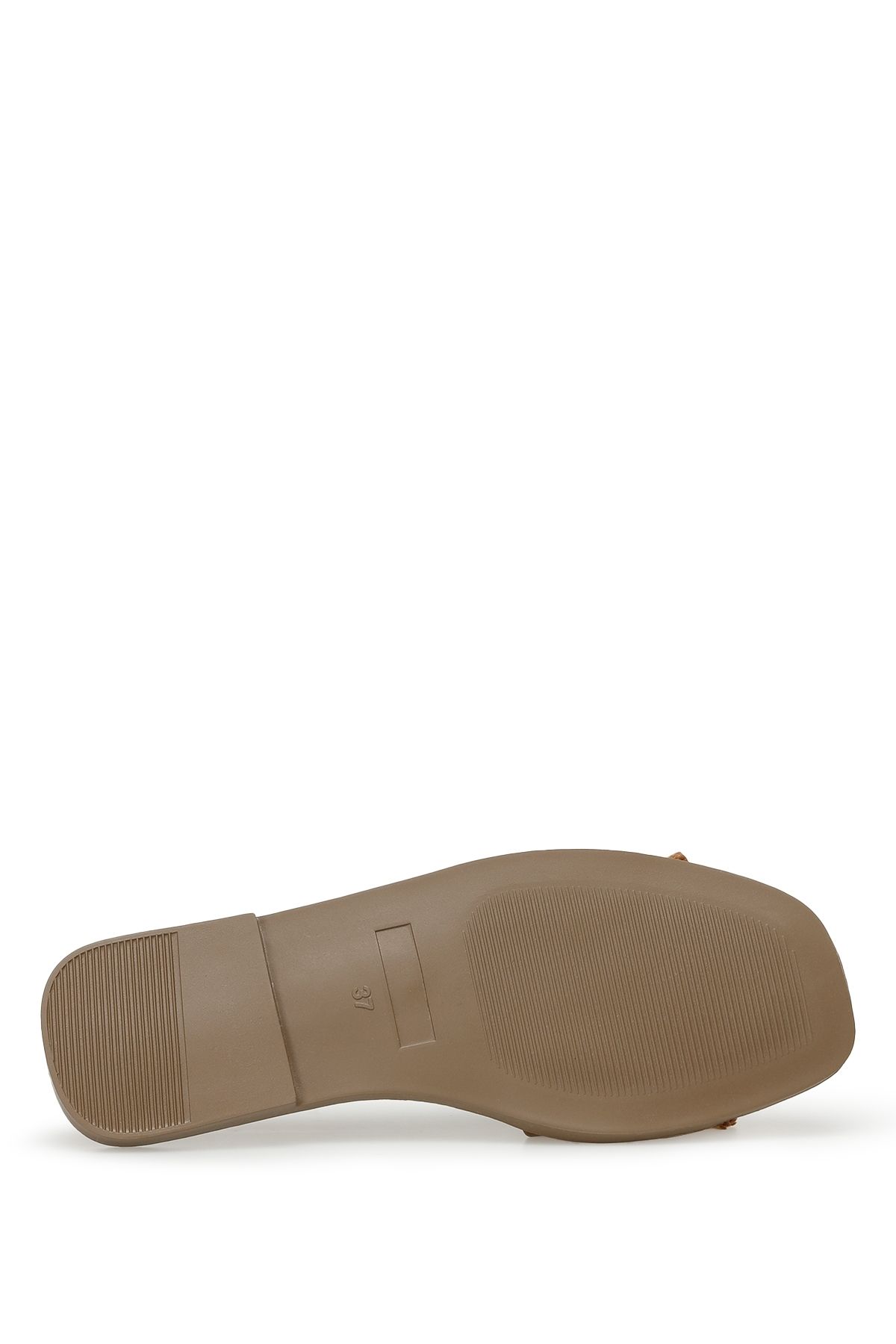 دمپایی چند رنگ زنانه Freyes 3fx Brown Slipper Flat İnci