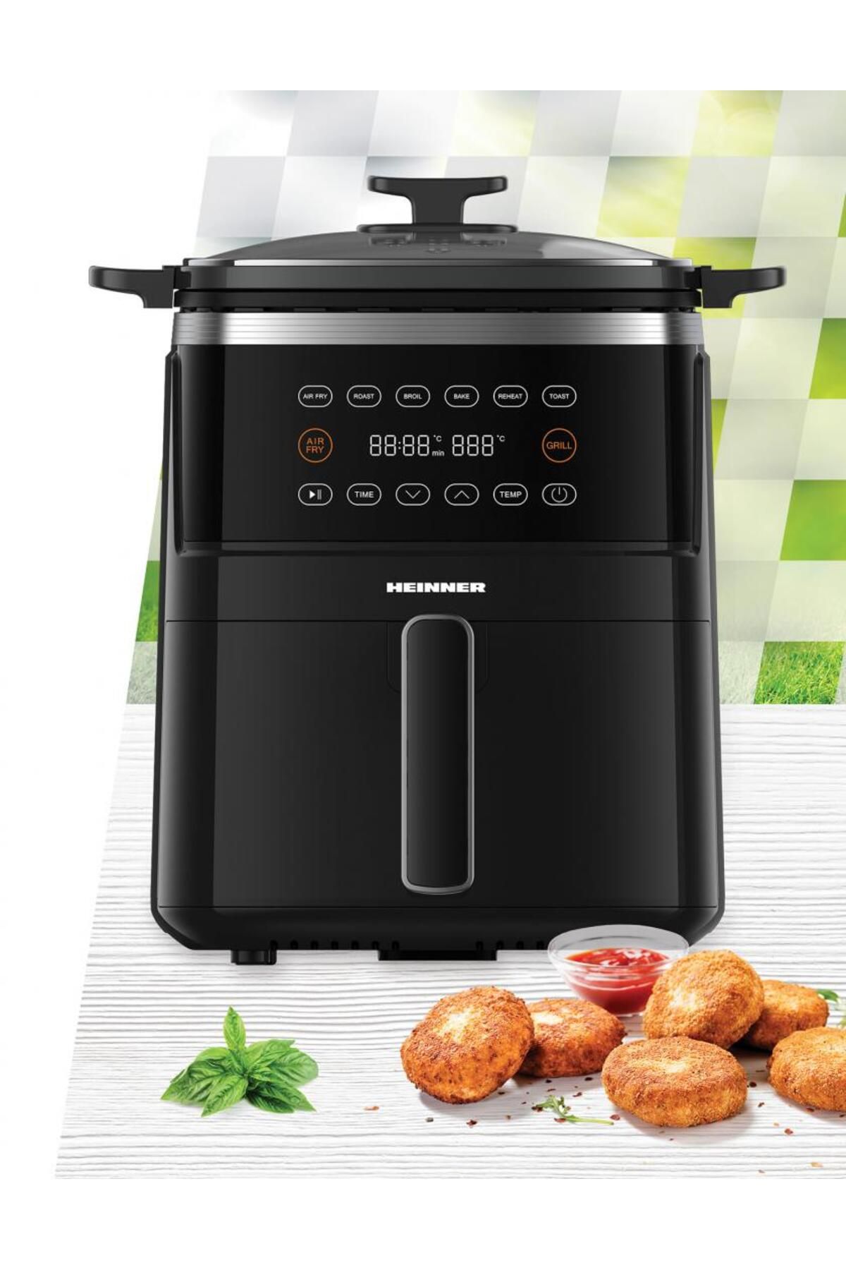 Heinner-Friteuza cu aer cald Heinner Fry&Grill HAFG-B5BK2600 7