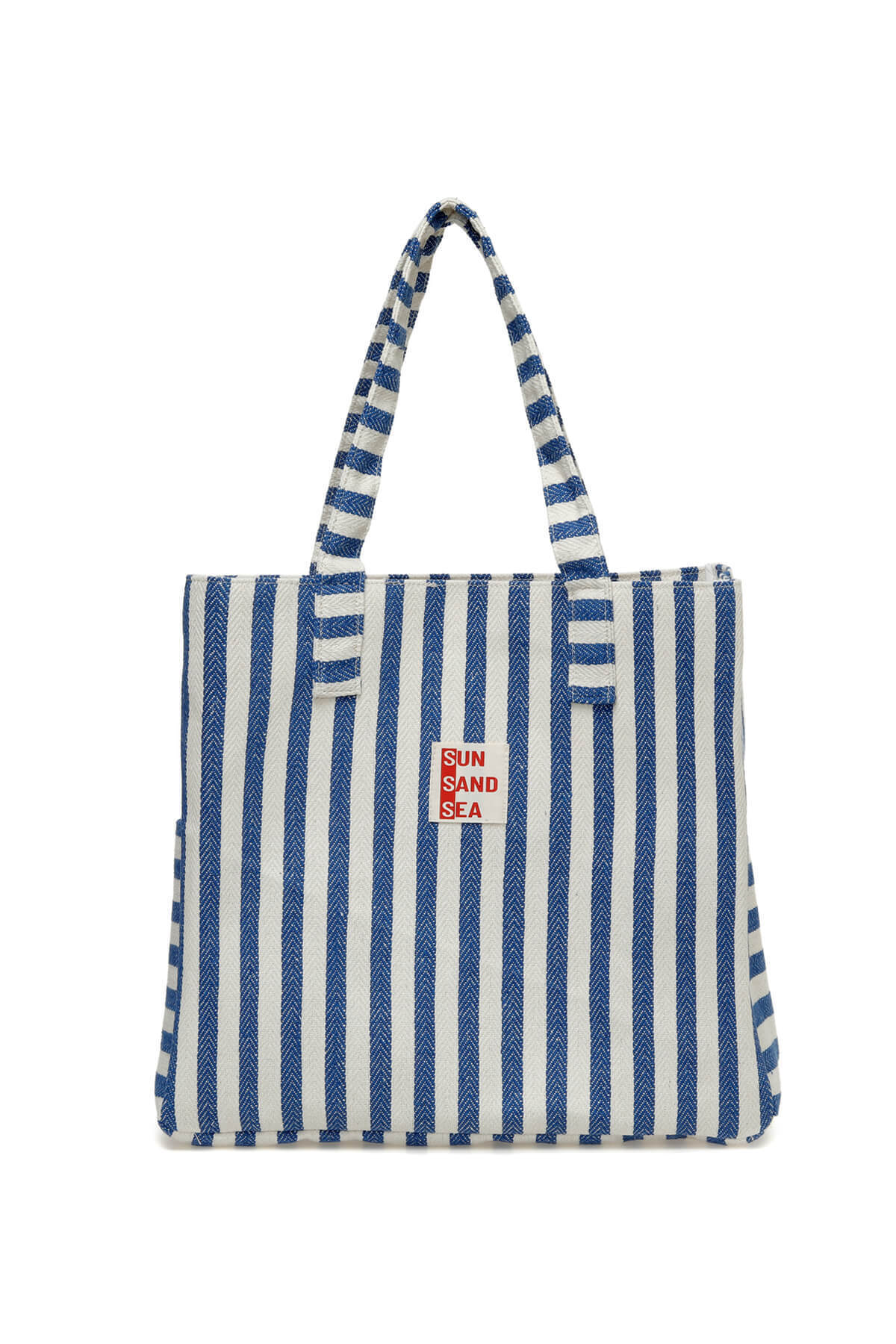 Polaris-Cızgı Plj 3Fx Blue Women's Beach Bag 1