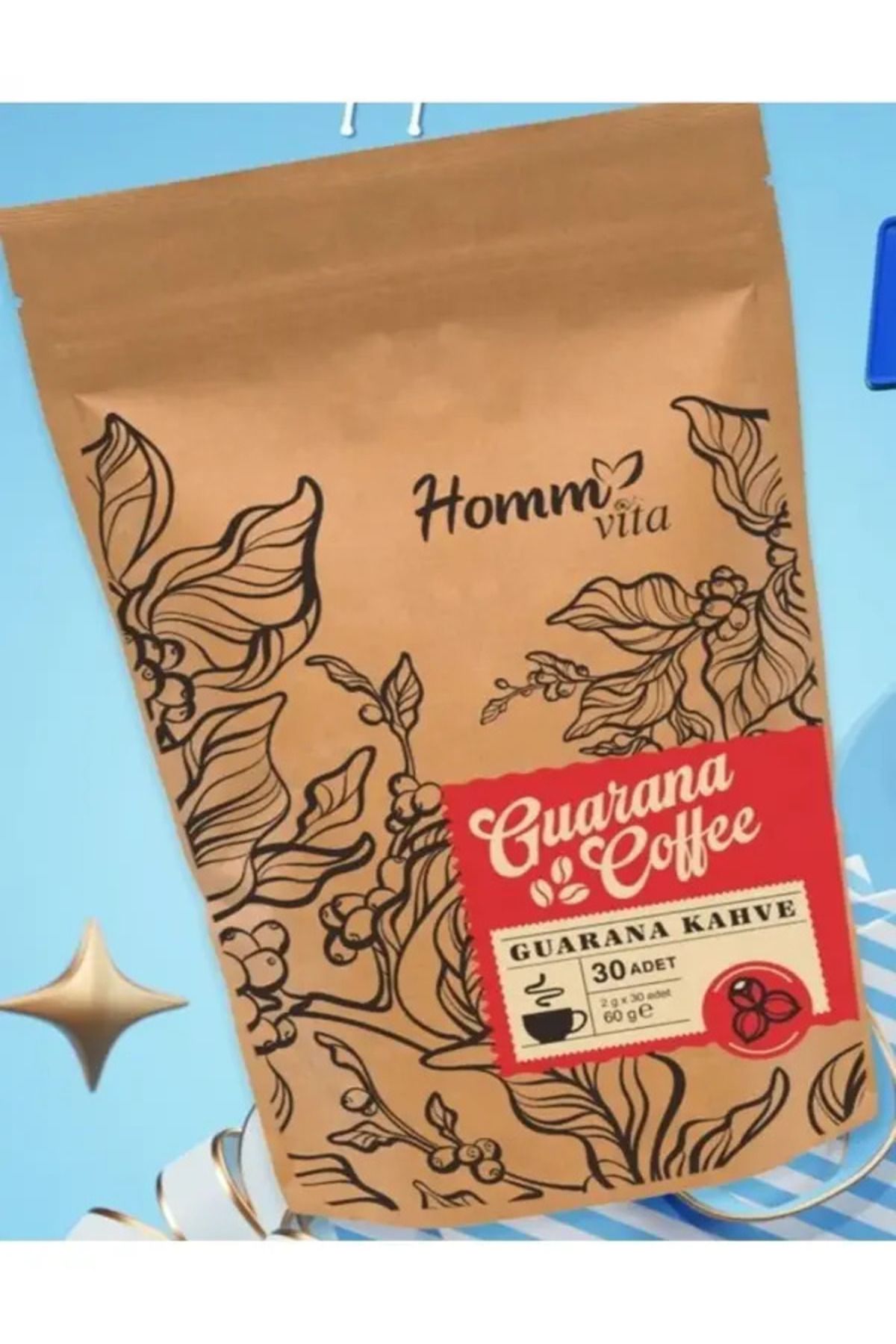 EpicMart HOMM VITA GUARANA KAHVE 30 ADET 60GR