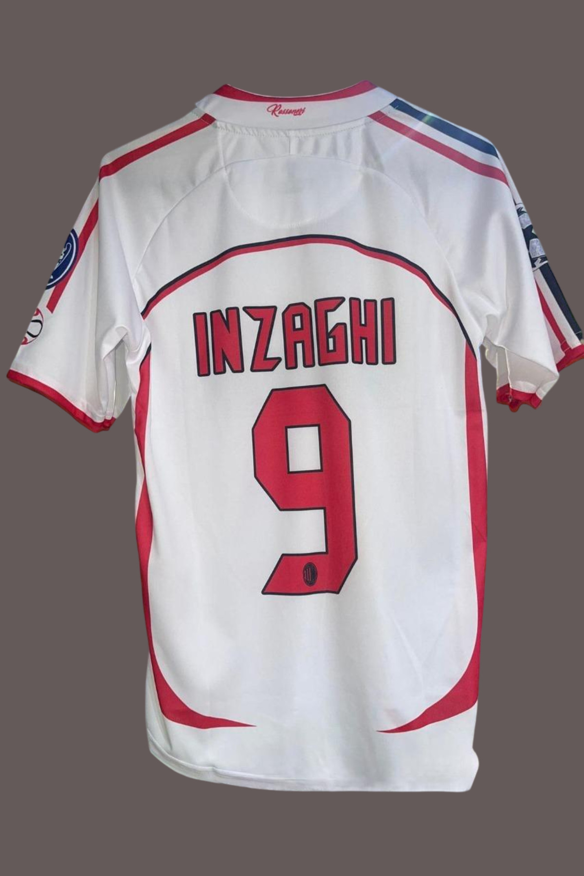 Alaturka Mix RETRO 2007 Sezonu Flippo İNZAGHİ 9 Nostalji Forması (BEYAZ)