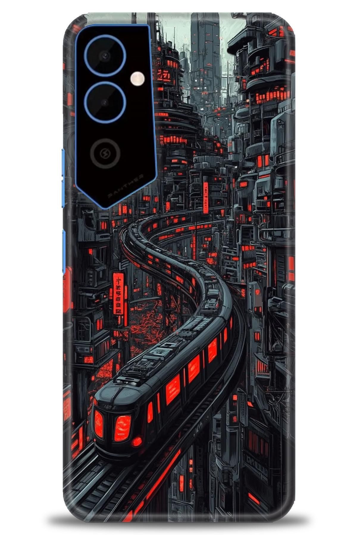 TECNO Pova 4 İle Uyumlu HD Baskılı Kılıf - 2787