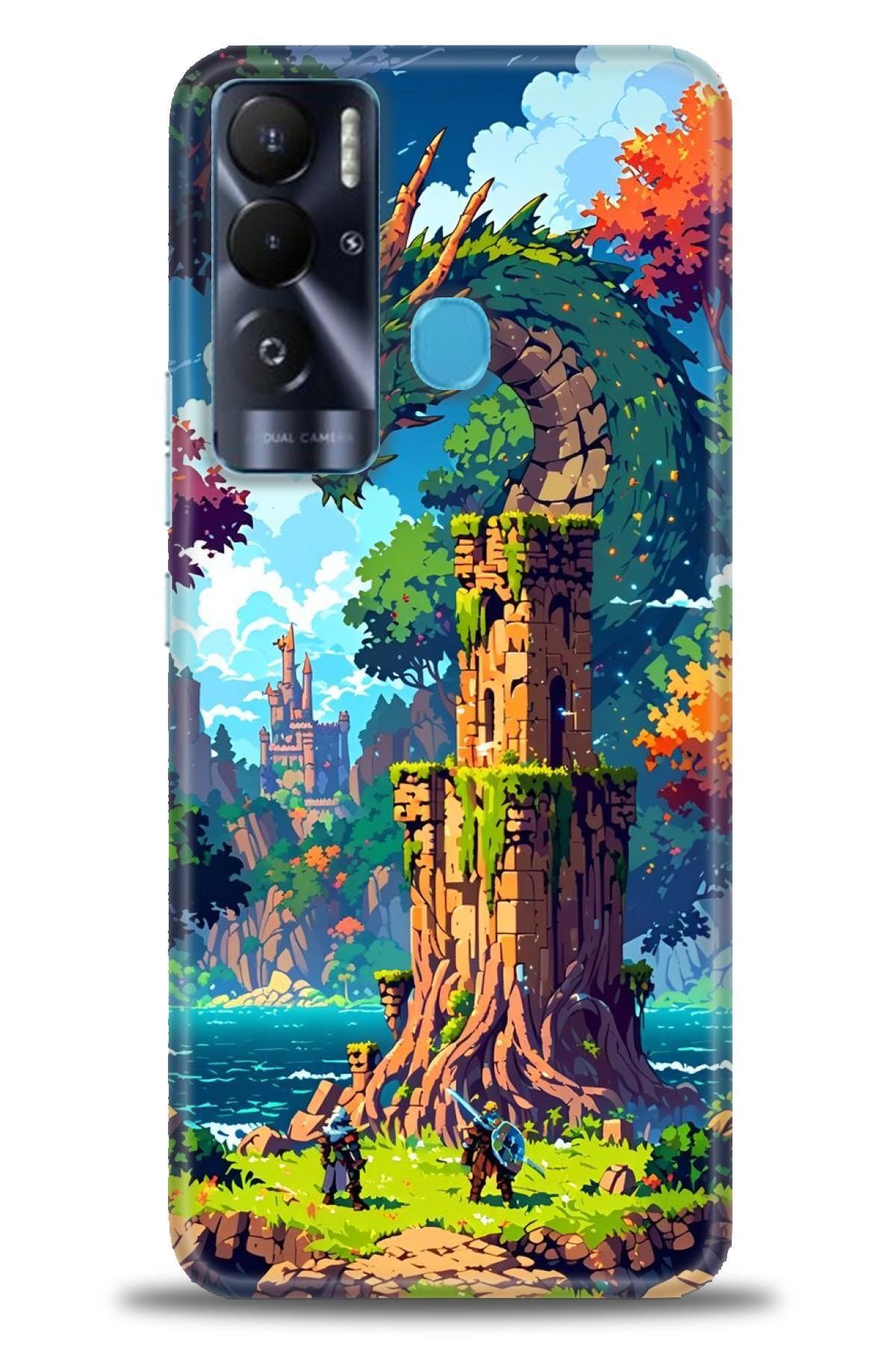 TECNO Pova Neo İle Uyumlu HD Baskılı Kılıf - 2570