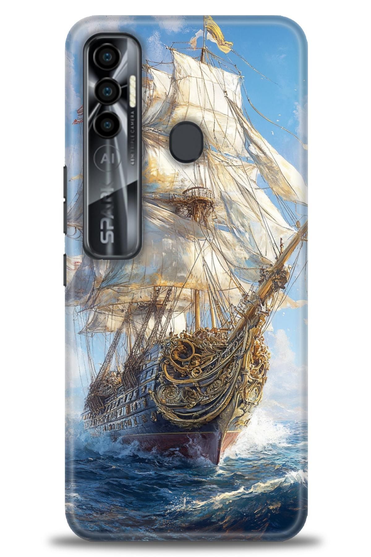 TECNO Spark 7 Pro İle Uyumlu HD Baskılı Kılıf - ÖzelSeriTecno - 2604