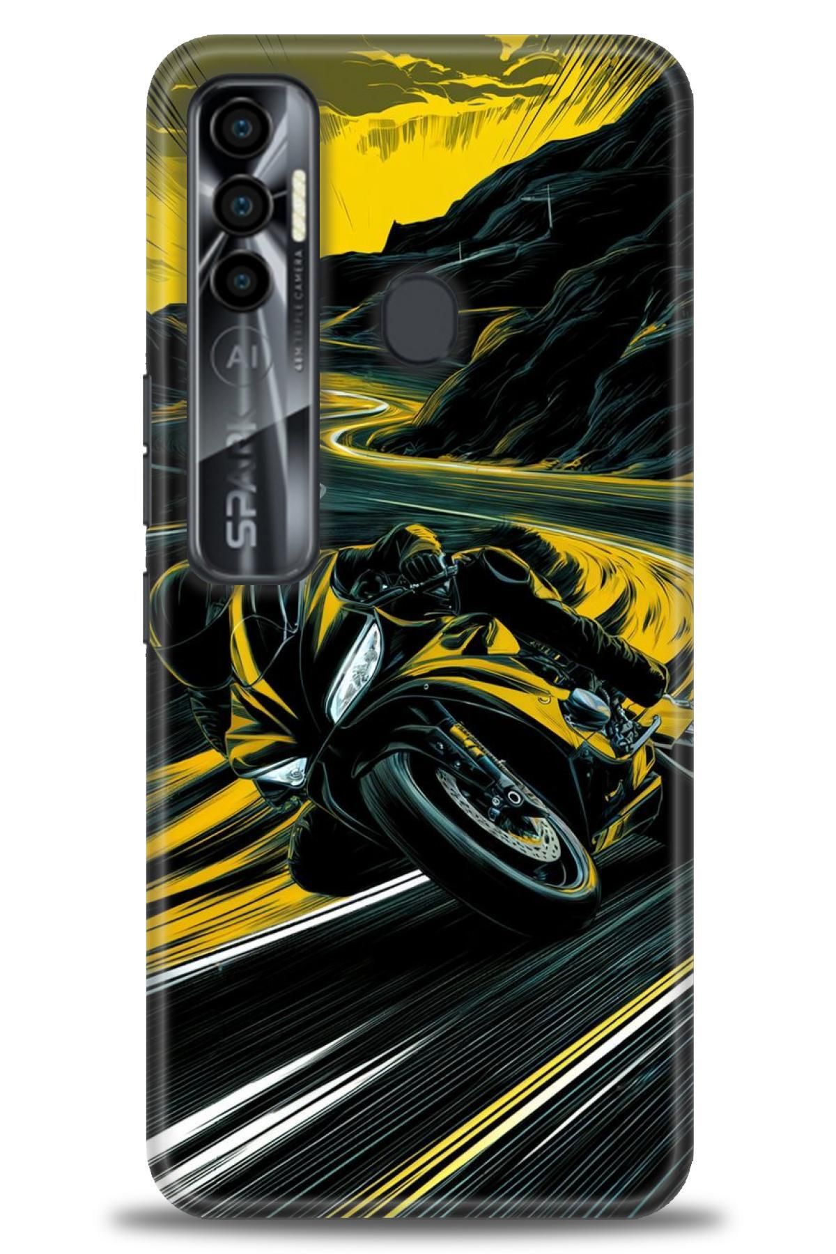 TECNO Spark 7 Pro İle Uyumlu HD Baskılı Kılıf - ÖzelSeriTecno - 2810