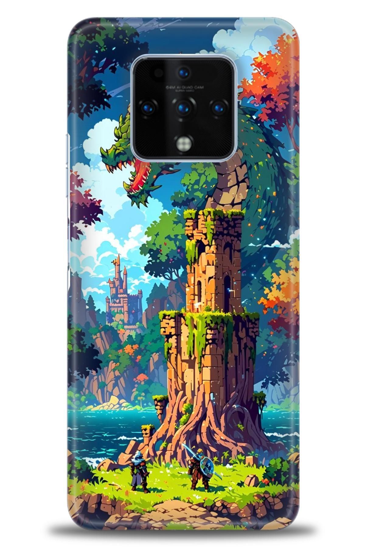 TECNO Camon 16 Premier İle Uyumlu HD Baskılı Kılıf - ÖzelSeriTecno - 2570