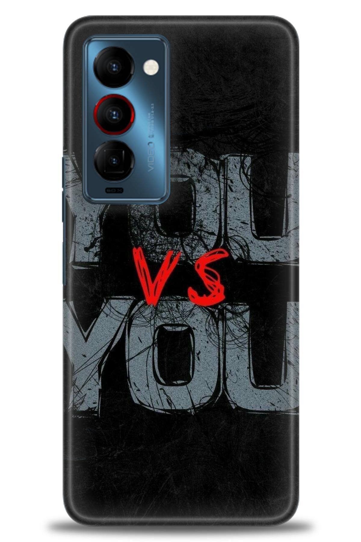 TECNO Camon 18 Premier İle Uyumlu HD Baskılı Kılıf - ÖzelSeriTecno - 2077