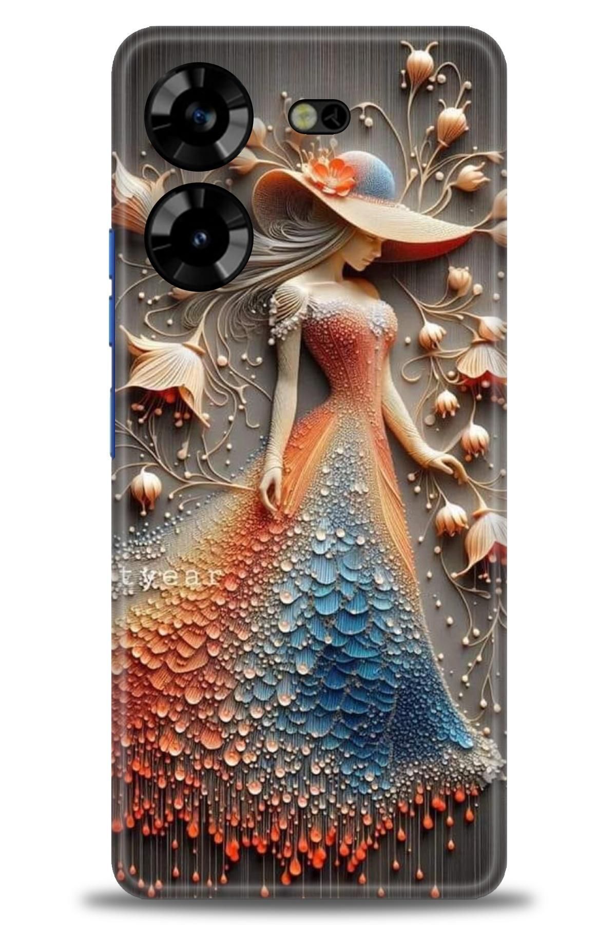TECNO Pova 5 İle Uyumlu HD Baskılı Kılıf - 2545