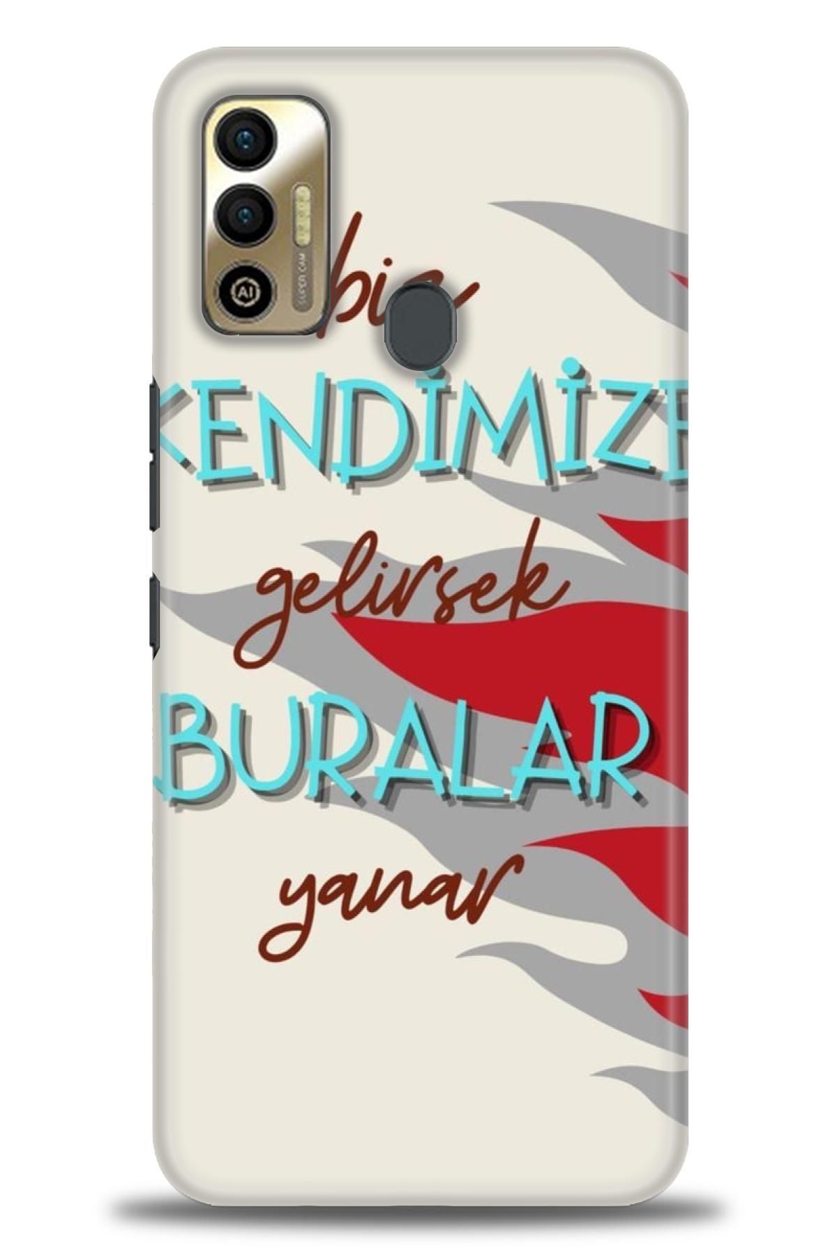 TECNO Spark 7 / 7T İle Uyumlu HD Baskılı Kılıf - ÖzelSeriTecno - 2537