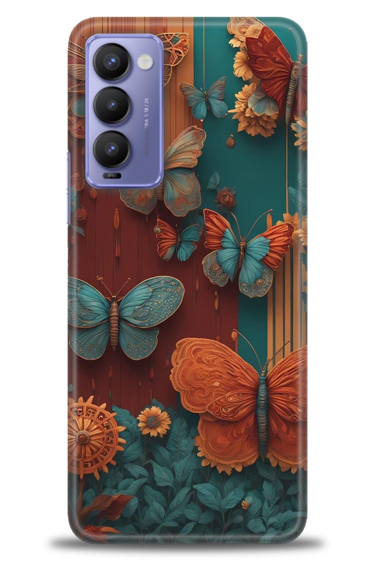 TECNO Camon 18 / 18P İle Uyumlu HD Baskılı Kılıf - ÖzelSeriTecno - 2434