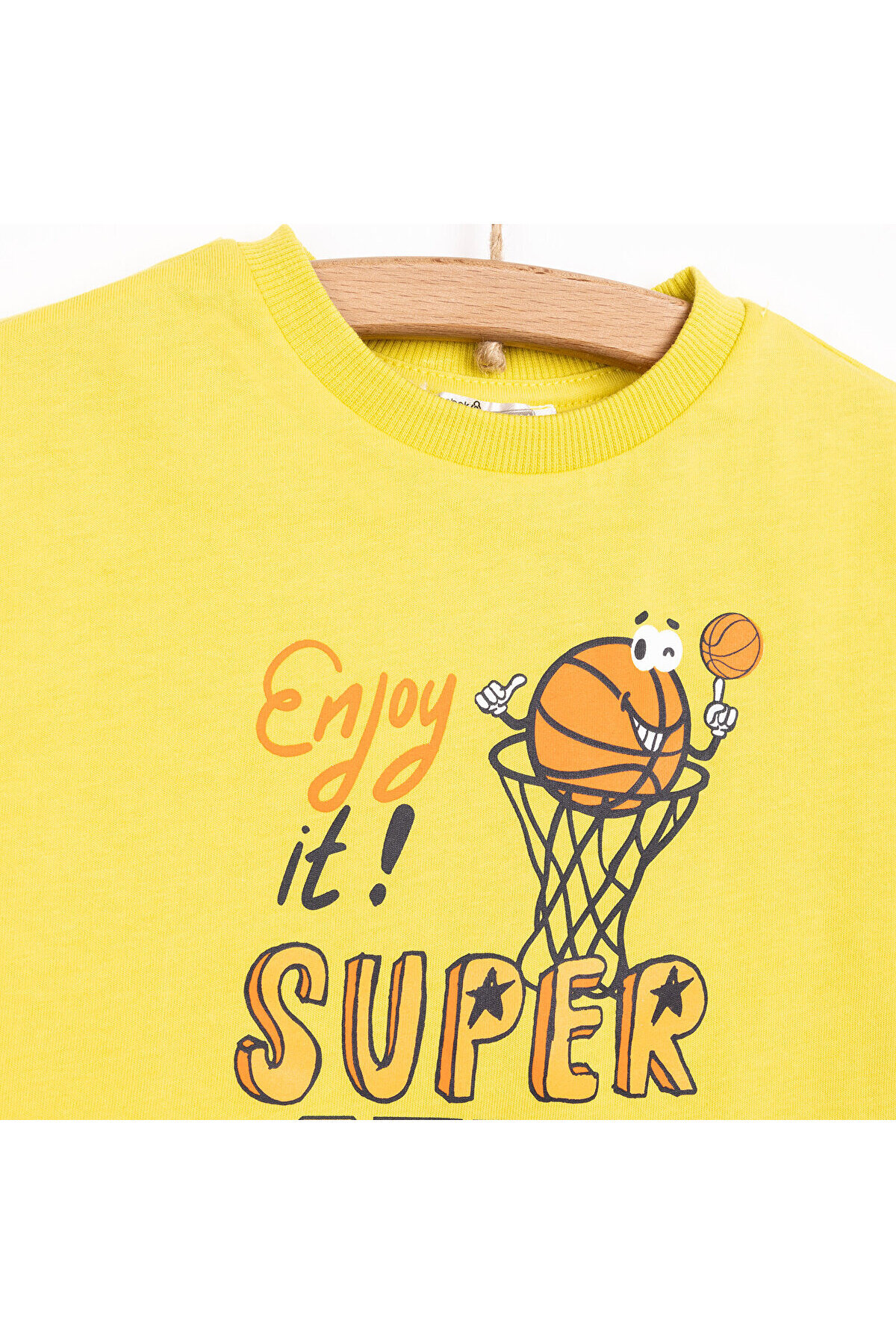 ebebek Hello Baby HelloBaby Varsity Erkek Tshirt-Şort Erkek Bebek fotoğrafı 3 (önizleme)