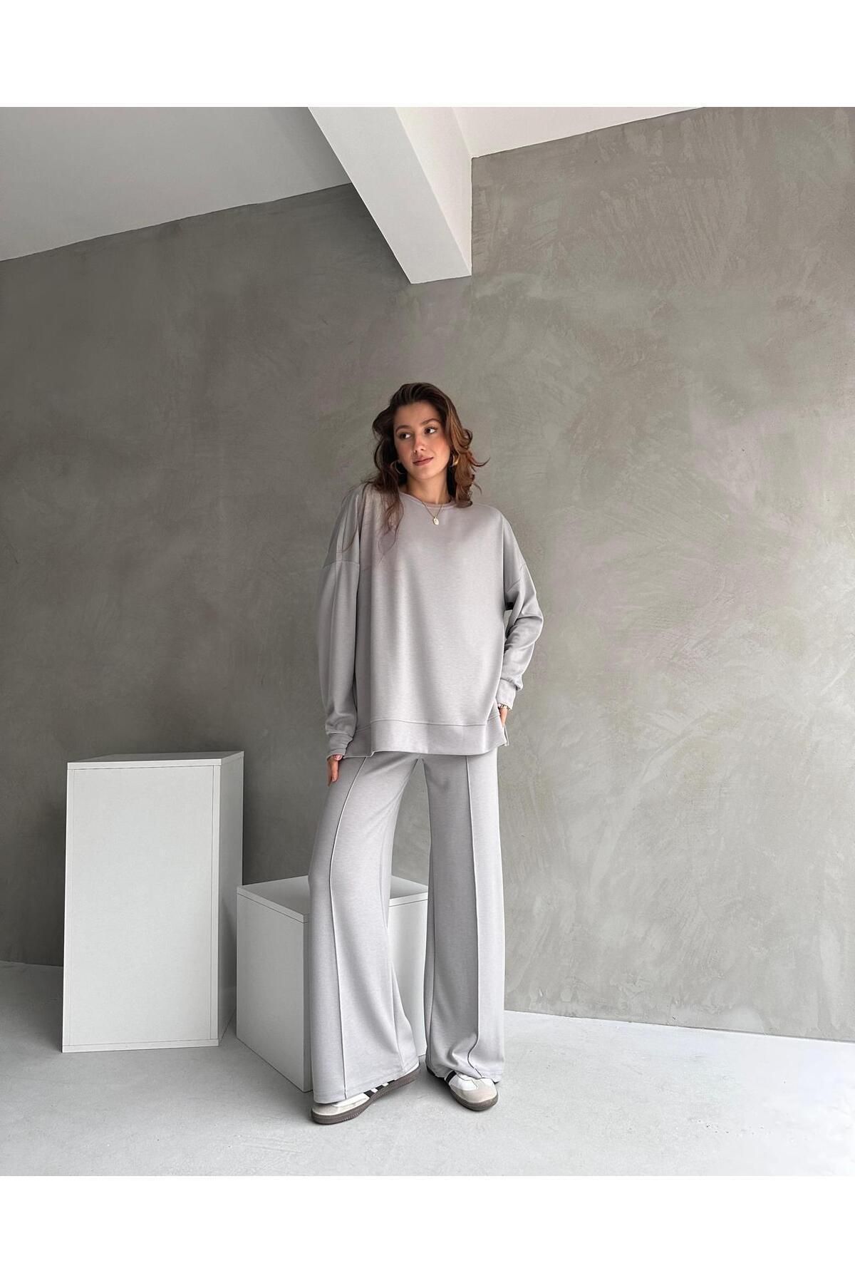 NEAR-Modern Design Modal Fabric - Suitable for Soft Oversize Sweatpants Set 4