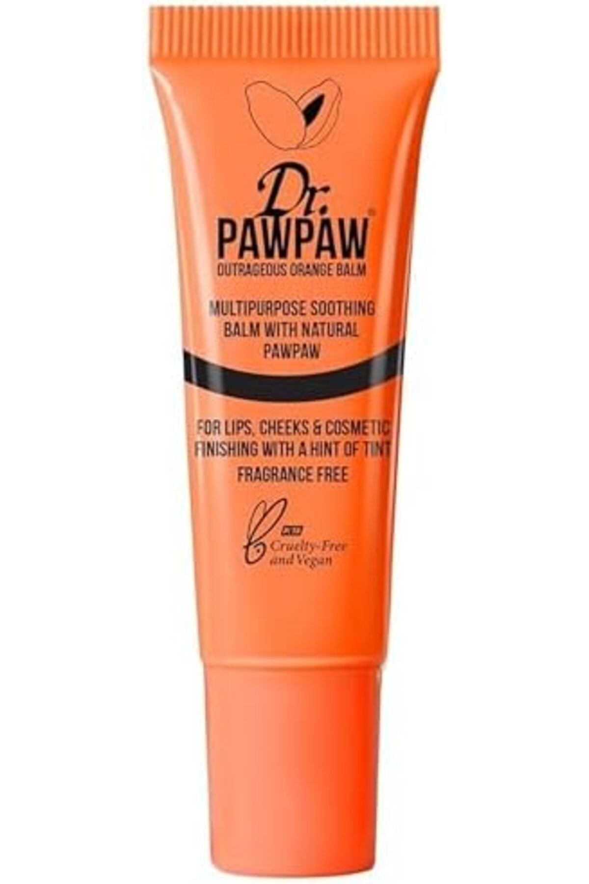 Dr. PAWPAW-OUTRAGEOUS ORANGE BALM 10 ML 2
