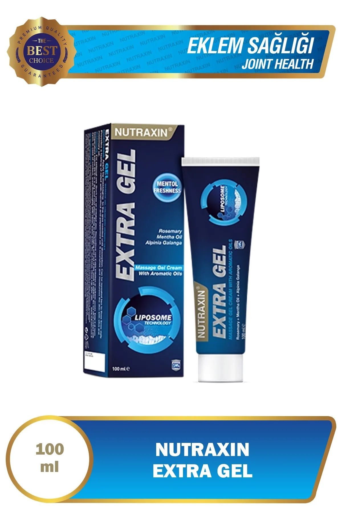 Nutraxin Extra Gel Aromatik Yağlar İçeren Masaj Jel Krem