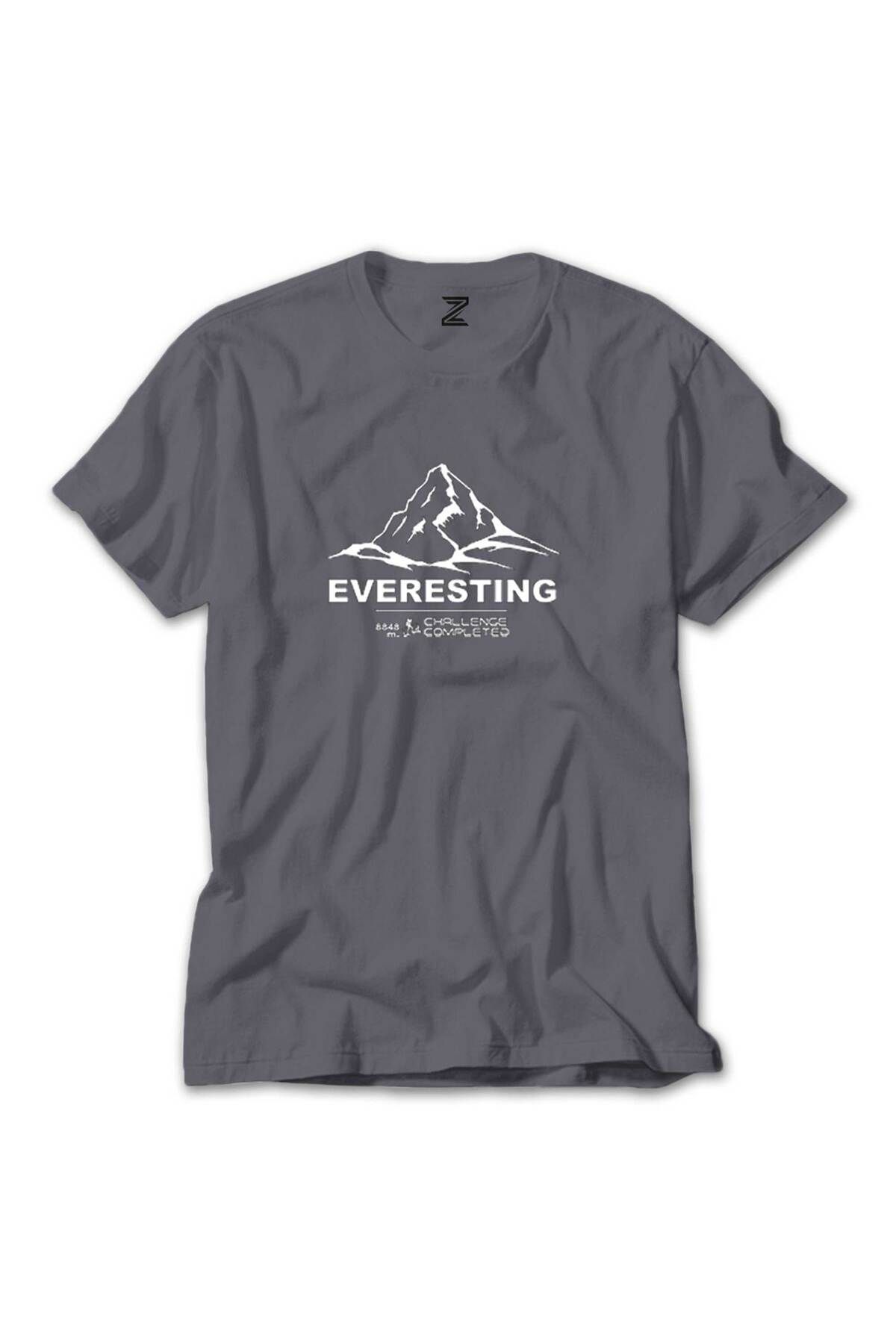 WAKHA Everesting Gri Tişört