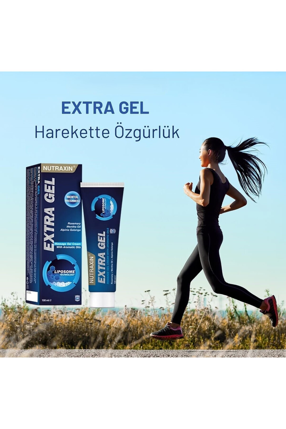 Extra Gel Aromatik Yağlar Içeren Masaj Jel Krem 100 ml x 2 adet — 8680512633679002 — تصویر 5 از 6