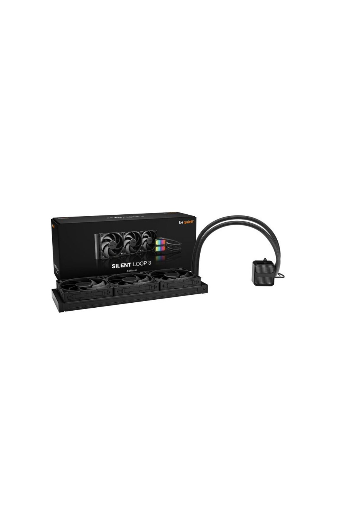 Be Quiet!-Cooler CPU be quiet! Silent Loop 3 420mm, 1900 rpm, ARGB (Negru) 4