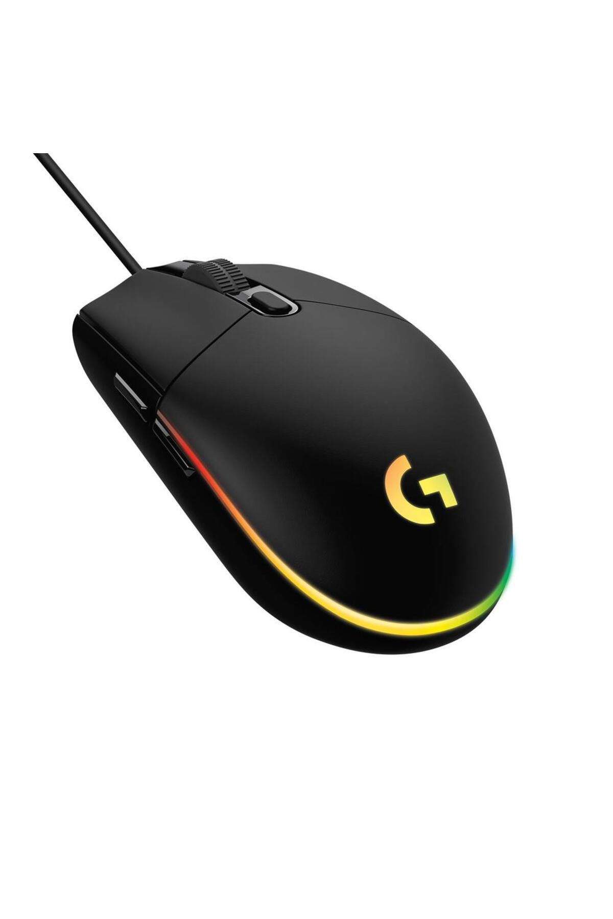 logitech-Mouse Gaming Logitech G203 LightSync, iluminat RGB, USB (Negru) 6