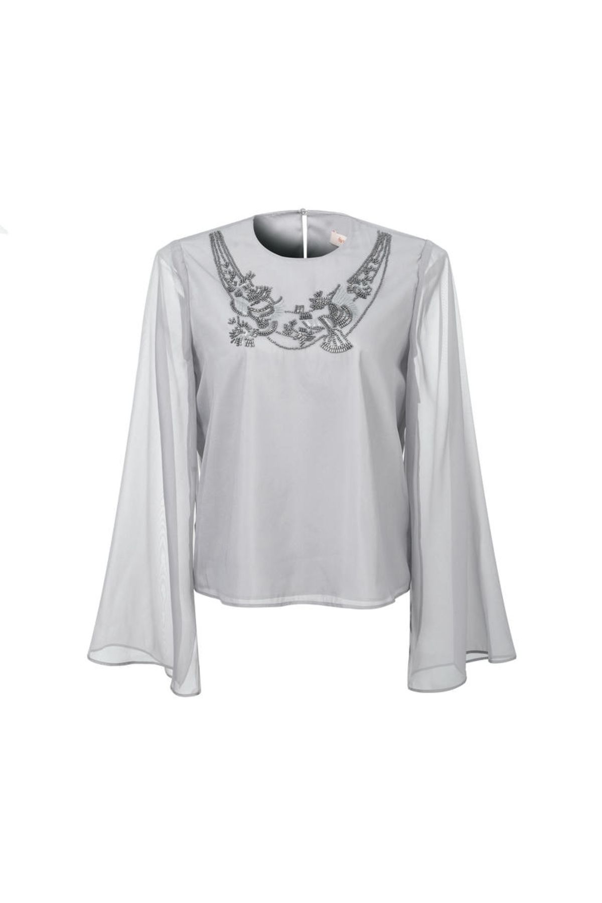 femi9-Embellished bustier blouse 5