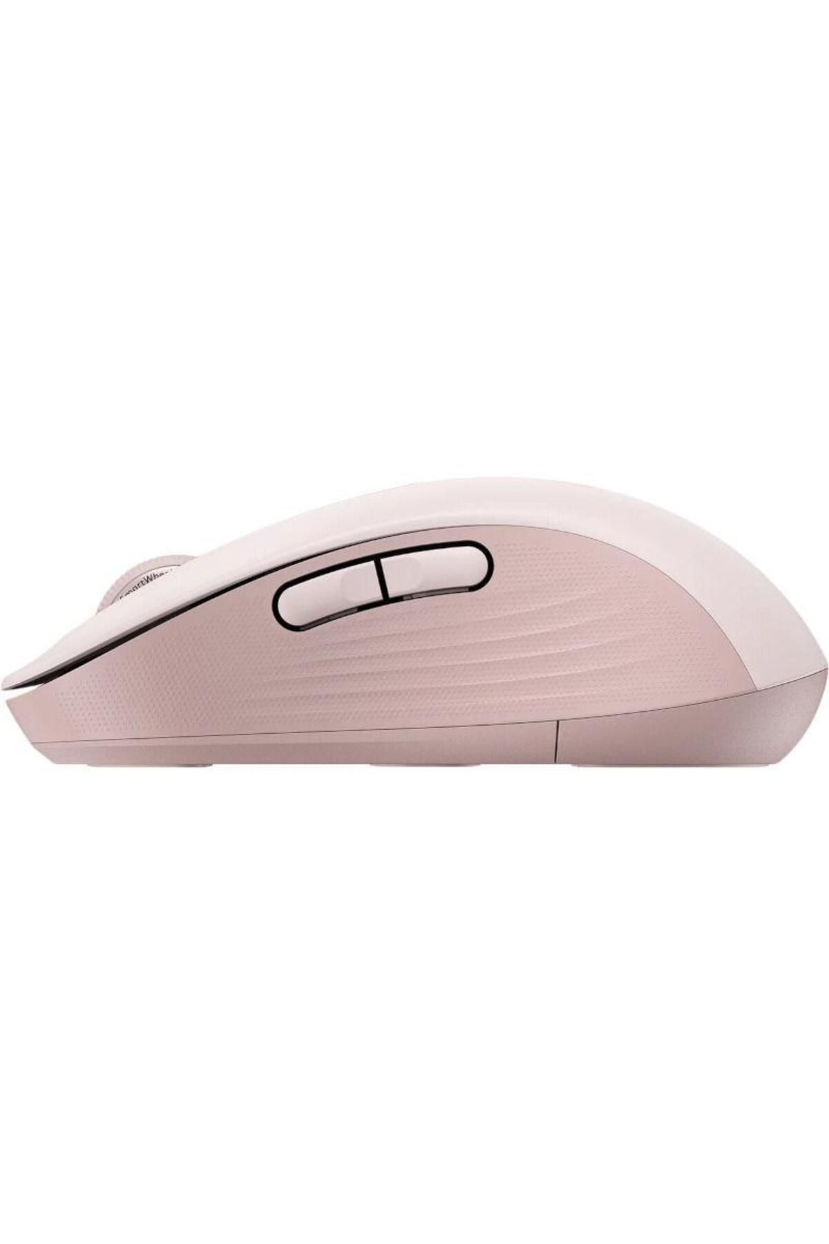 logitech-Mouse Wireless Logitech Signature M650 L Left, Bluetooth/USB, recomandat pentru mana stanga (Roz) 4