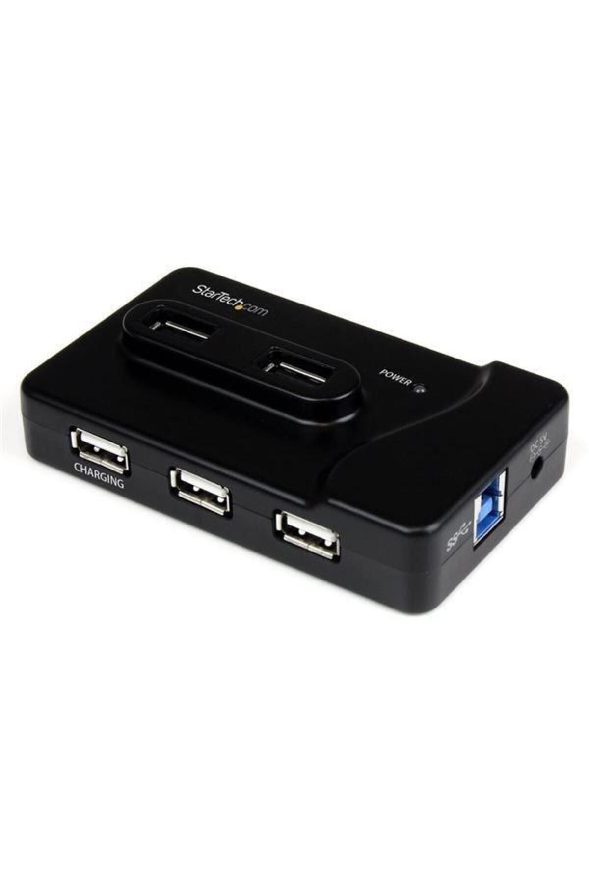 Star tech-Hub USB Startech ST7320USBC, 6x USB 3.2 gen 1, 4x USB 2.0 (Negru) 1
