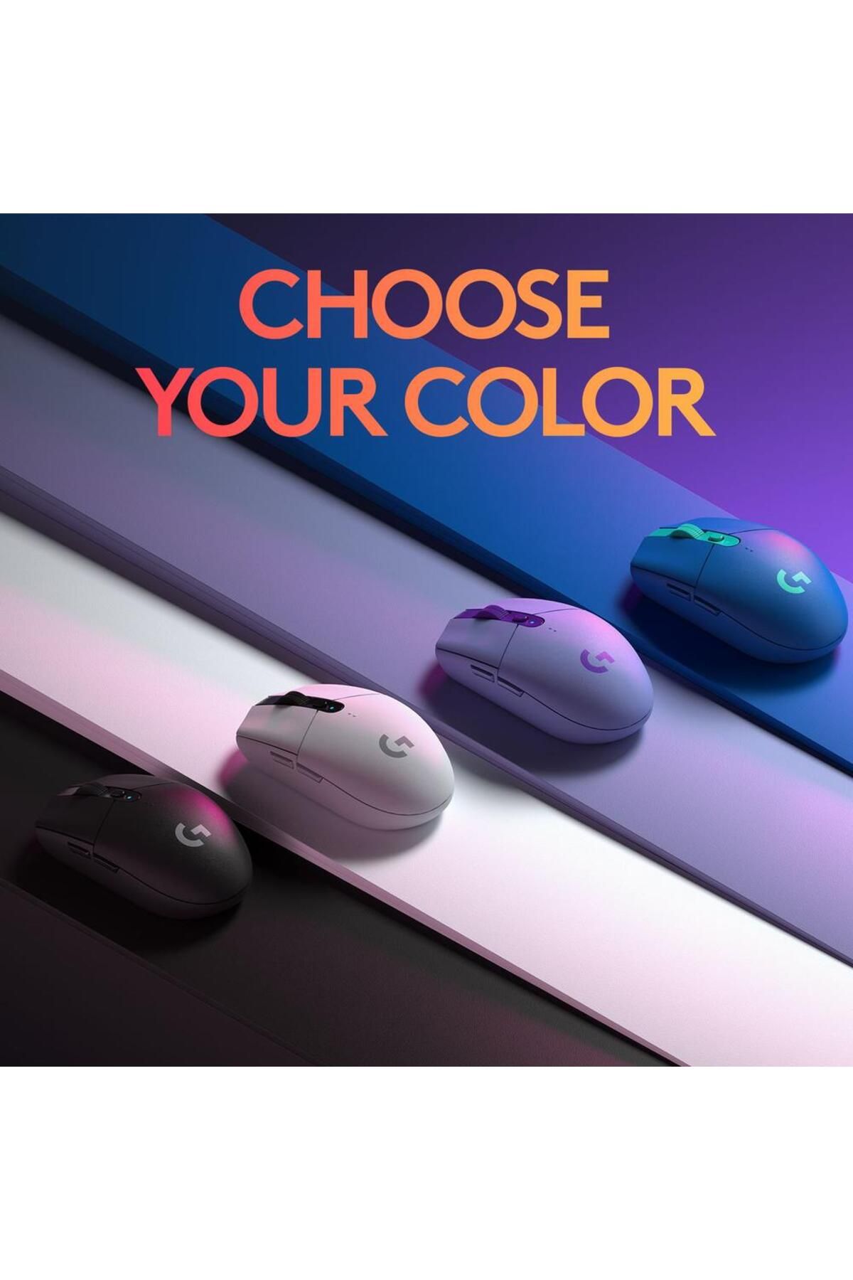 logitech-Mouse pentru jocuri fără fir Logitech G305 Lightspeed, 12K DPI, USB (Negru) 15