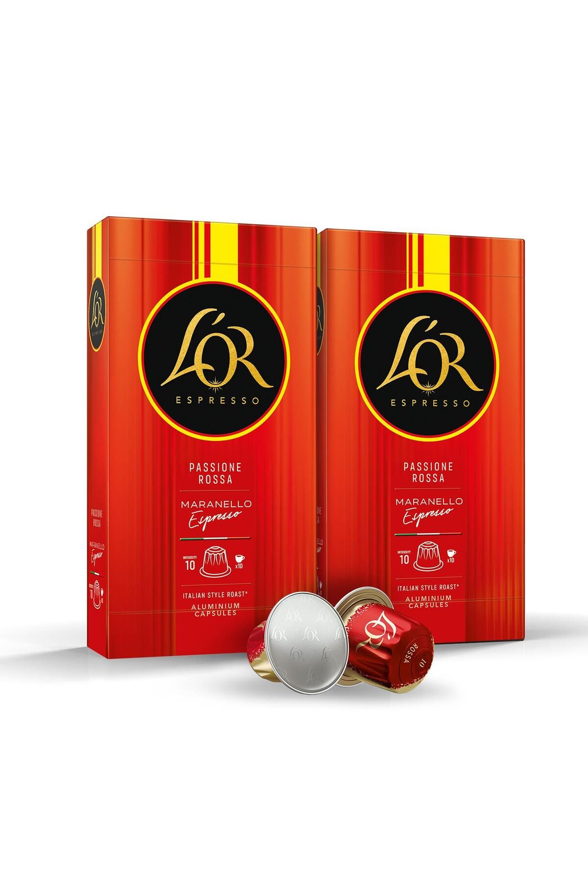 L'OR Maranello Espresso Nespresso Uyumlu Alüminyum Kapsül Kahve 20 Kapsül