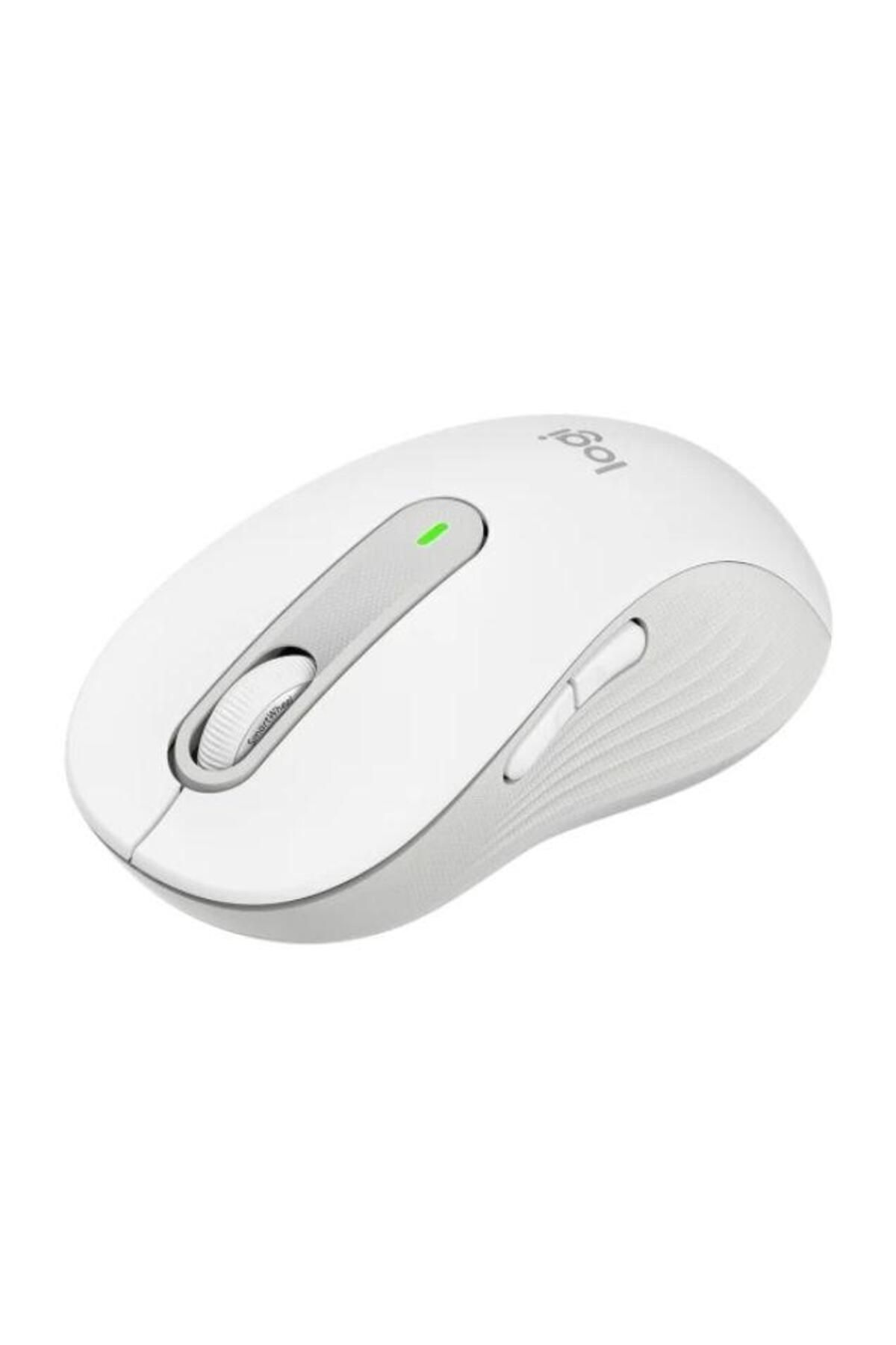logitech-Logitech Signature M650 Left Wireless Mouse, USB, 4000 dpi, recommended for left-handed users (White) 2