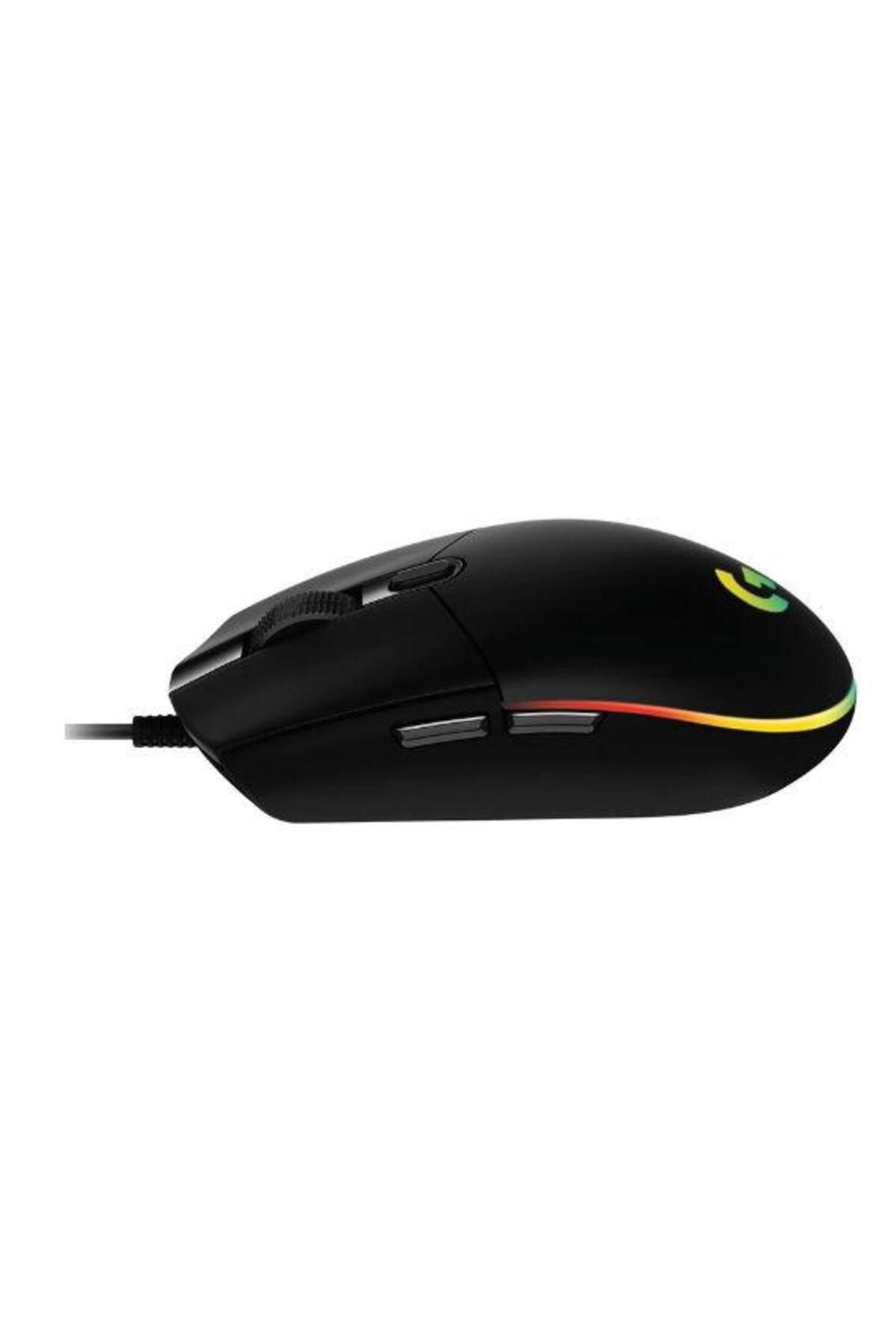 logitech-Mouse Gaming Logitech G203 LightSync, iluminat RGB, USB (Negru) 4