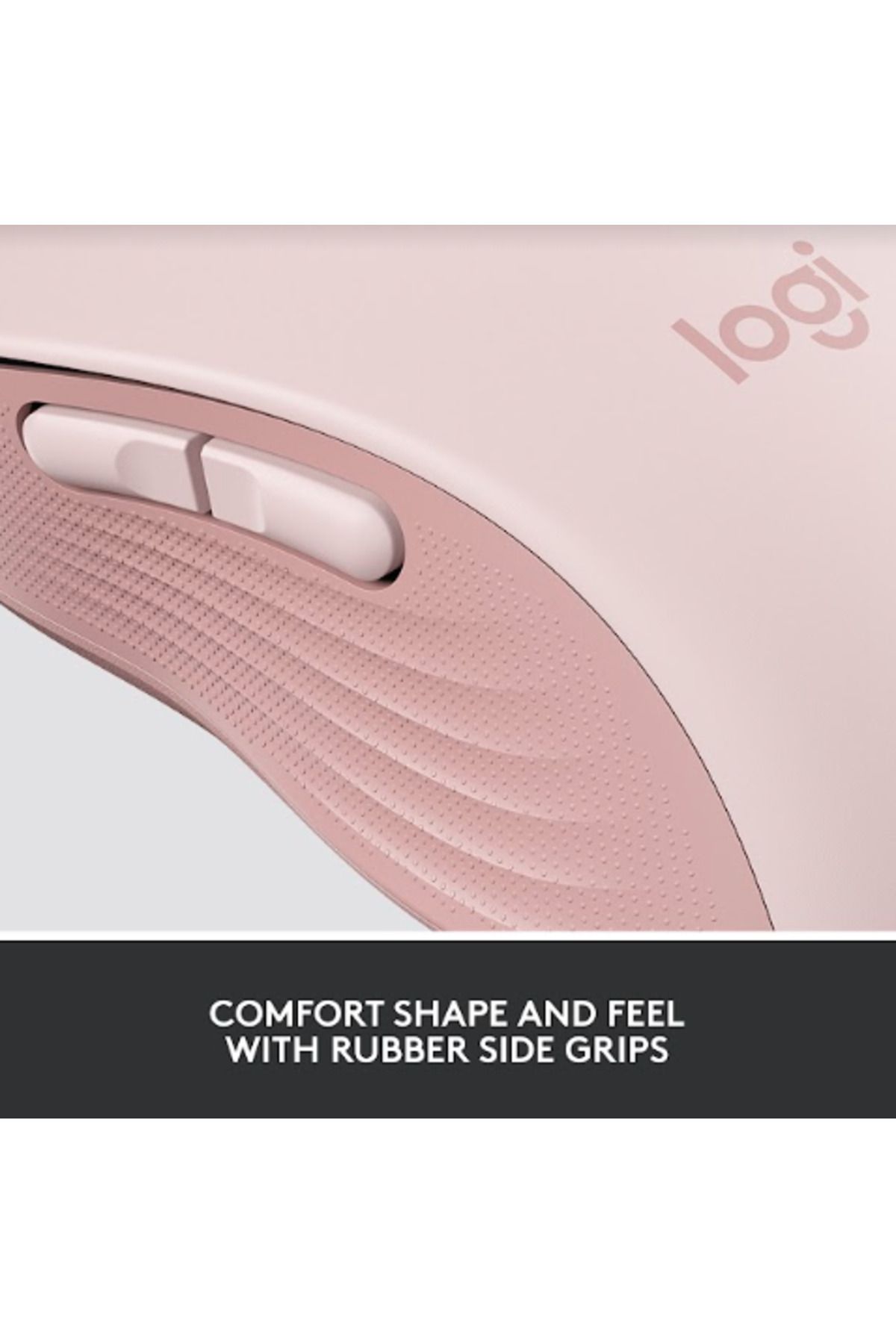 logitech-Mouse Wireless Logitech Signature M650 L Left, Bluetooth/USB, recomandat pentru mana stanga (Roz) 10