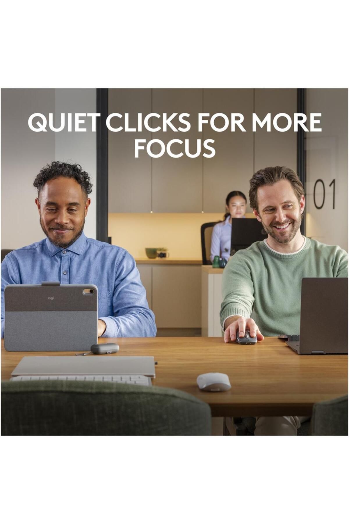 logitech-Mouse wireless Logitech MX Anywhere 3S, 2.4GHz&Bluetooth, Silent, Scroll MagSpeed, Multidevice 4