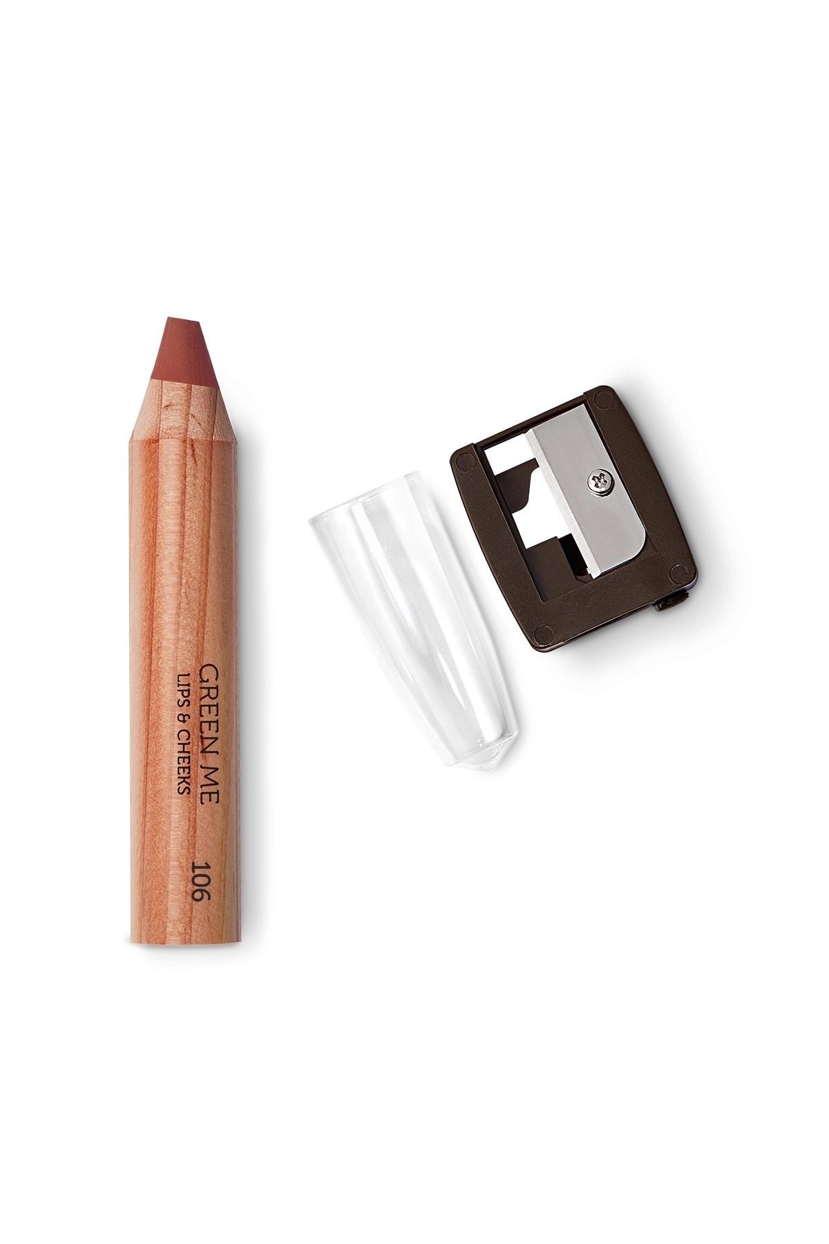 Kiko DUDAK KALEMİ - Green Me Lips & Cheeks - 106 Hazelnut Dream