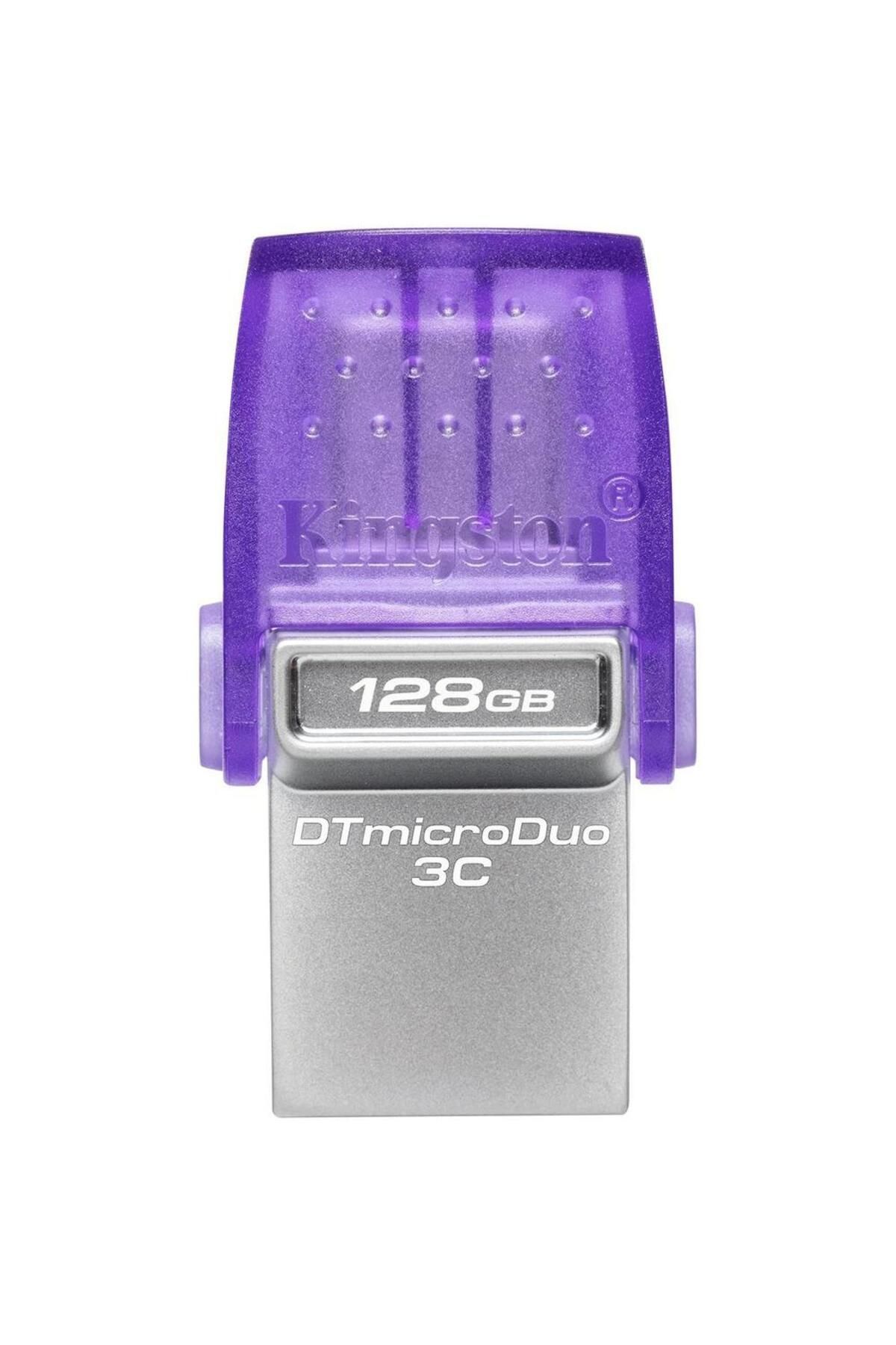 Kingston-Memorie USB Kingston 128GB DataTraveler microDuo 3C 200MB/s dual USB-A + USB-C 2