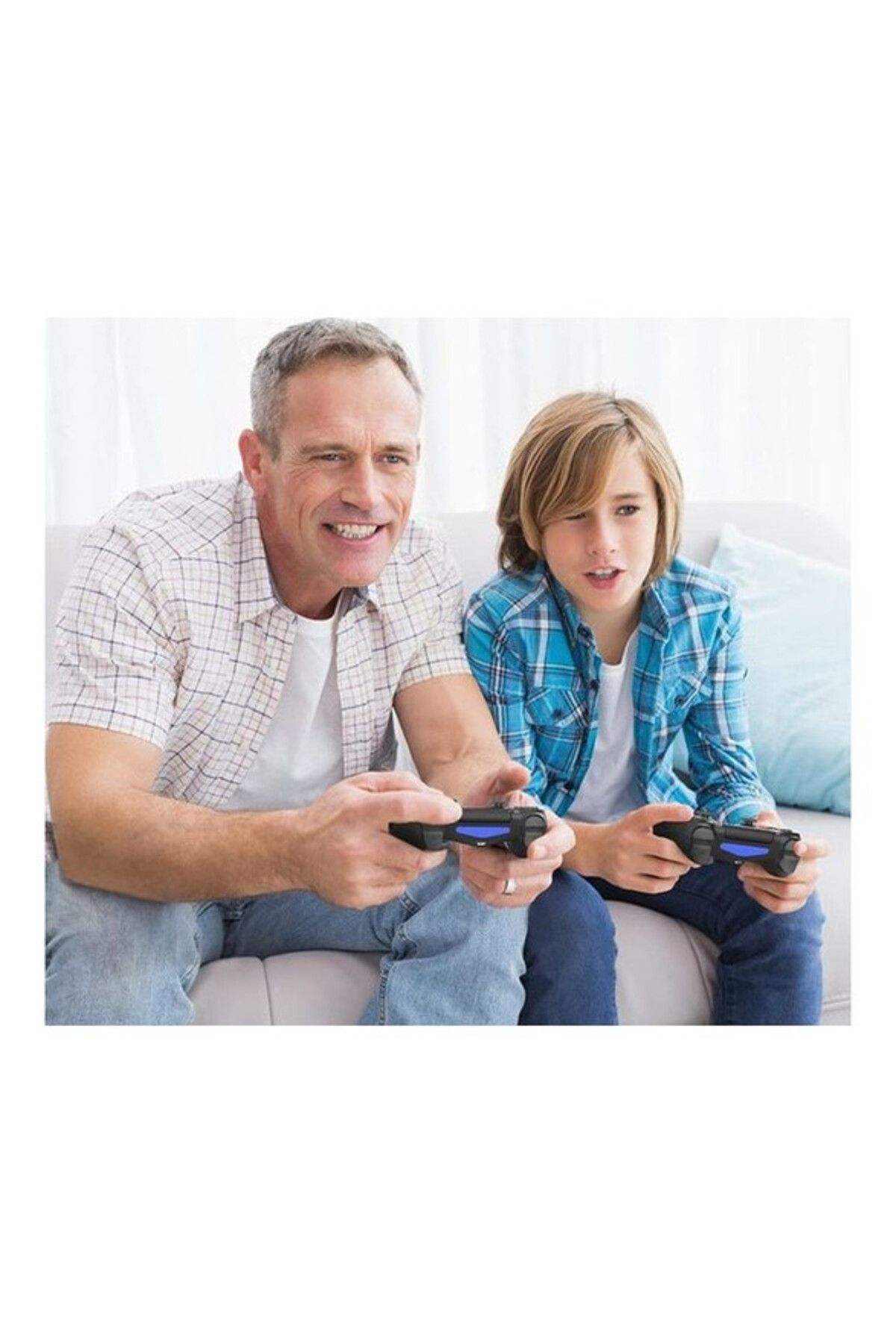 COOYA-Wireless Bluetooth Gamepad Controller,Ergonomic Design with Touchpad & RGB Lighting for PlayStation 5