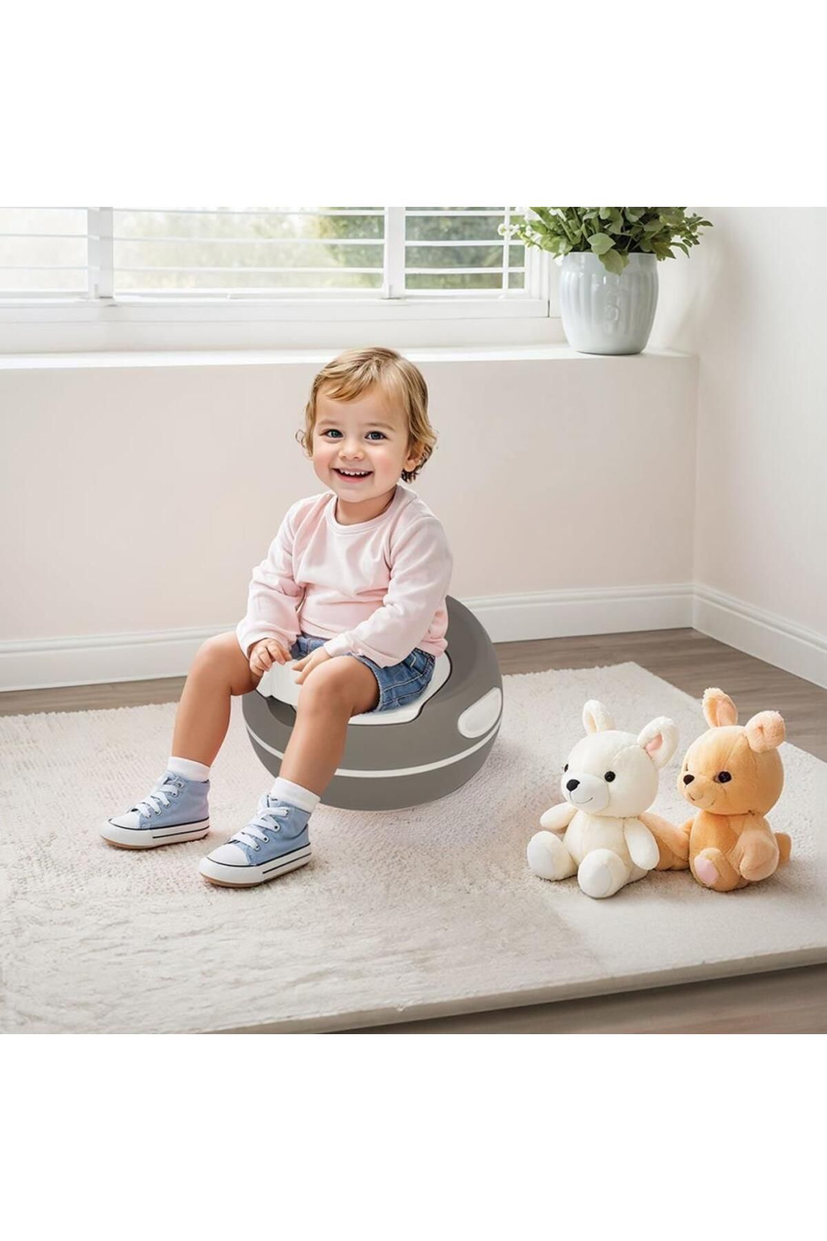 Shop58 Nessiworld 7196 Premium Lazımlık Stone Gri -dolu Oyuncak