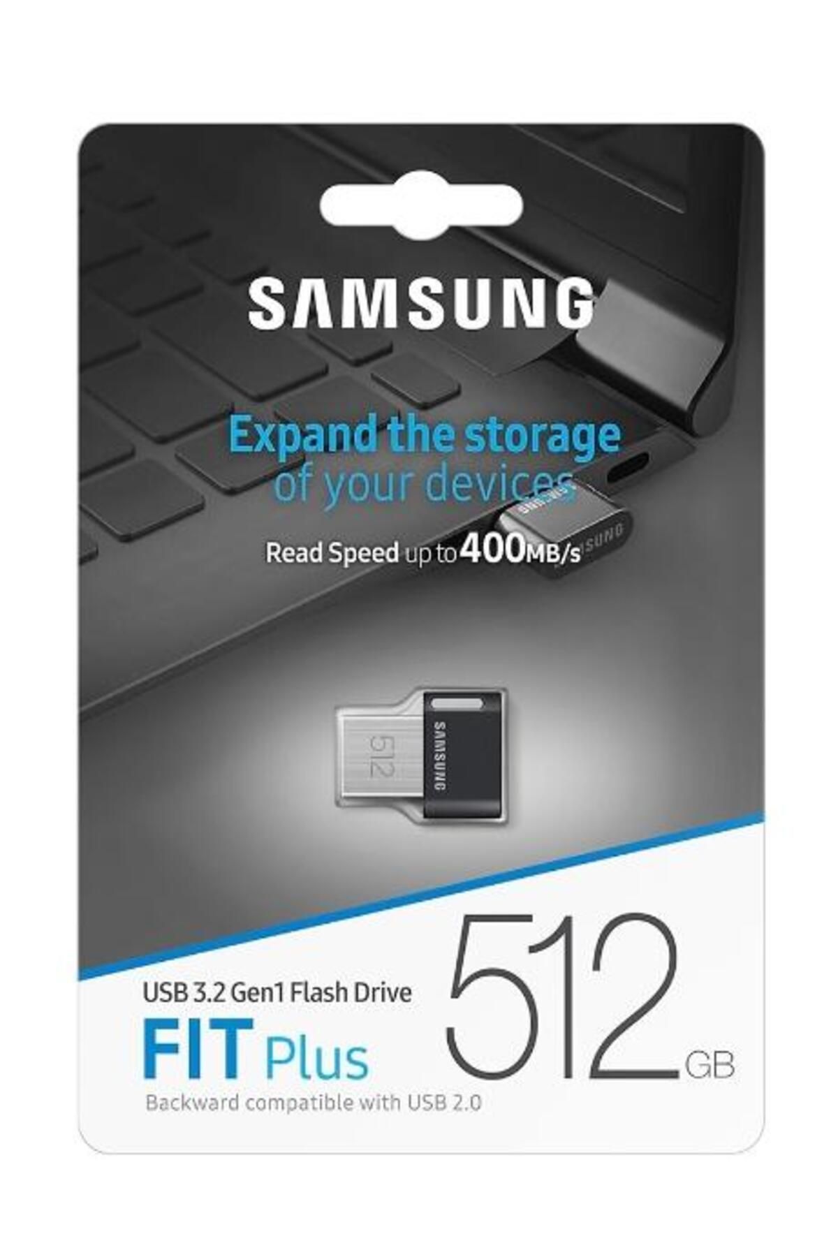 Samsung-Stick USB SAMSUNG FIT Plus MUF-512AB/APC, 512 GB, USB 3.2 (Negru) 7