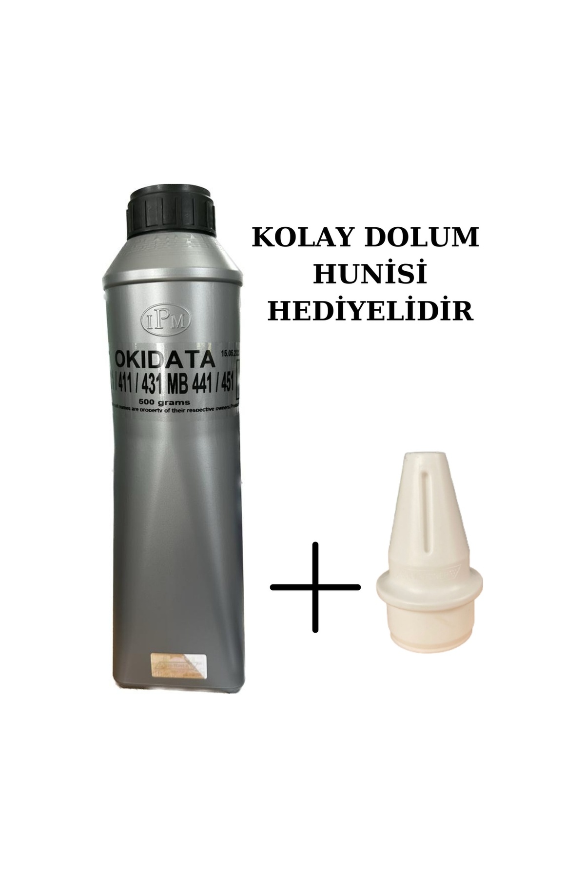 Equivalent Oki B401 / Mb411 / Mb451 Toner Powder 500 GR