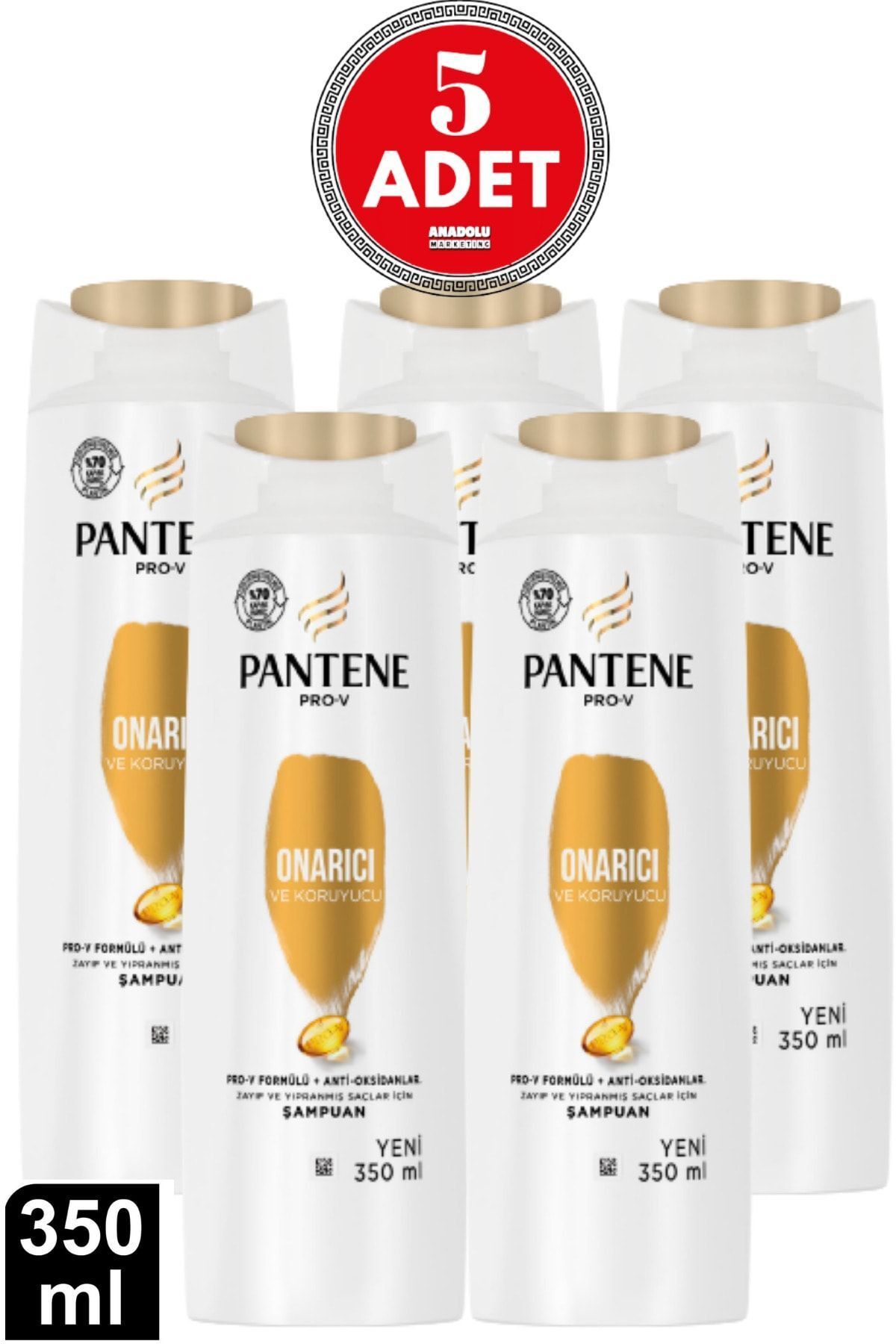 شامپو پنتن pantene onarıcı 350 5