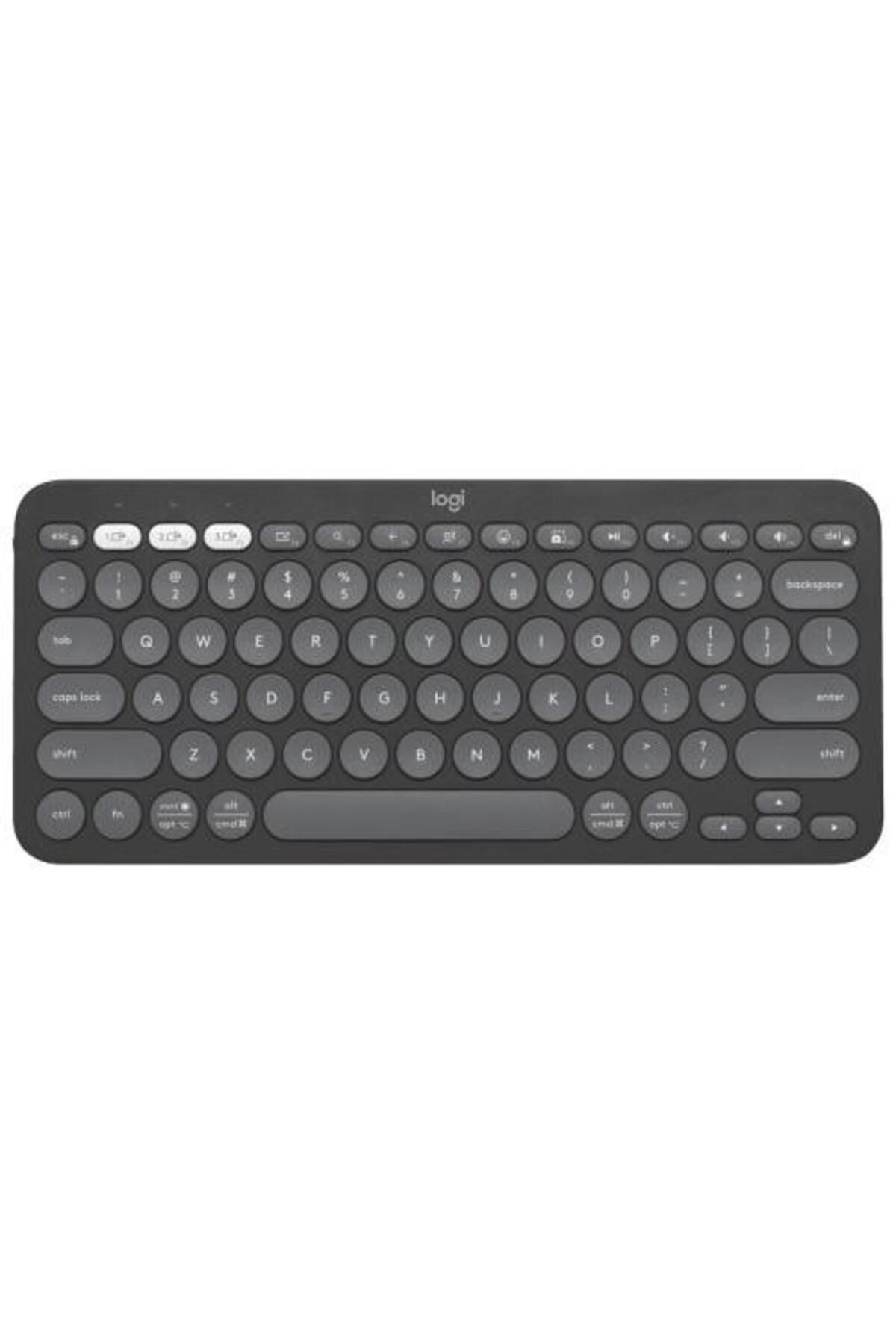 logitech-Tastatura Bluetooth Logitech Pebble Keys 2 K380s, Multi-Device (Gri) 1