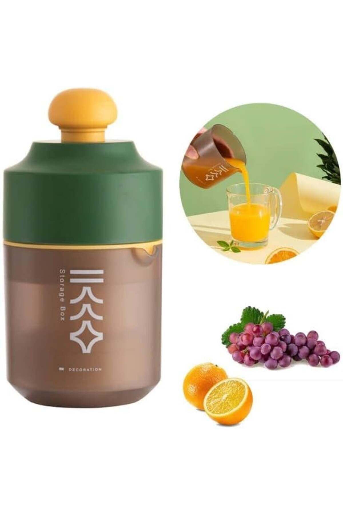 Zanni-Storcător manual de fructe Podospecial, polipropilenă, multicolor, 17,5 x 9,5 cm, 400 ml 8