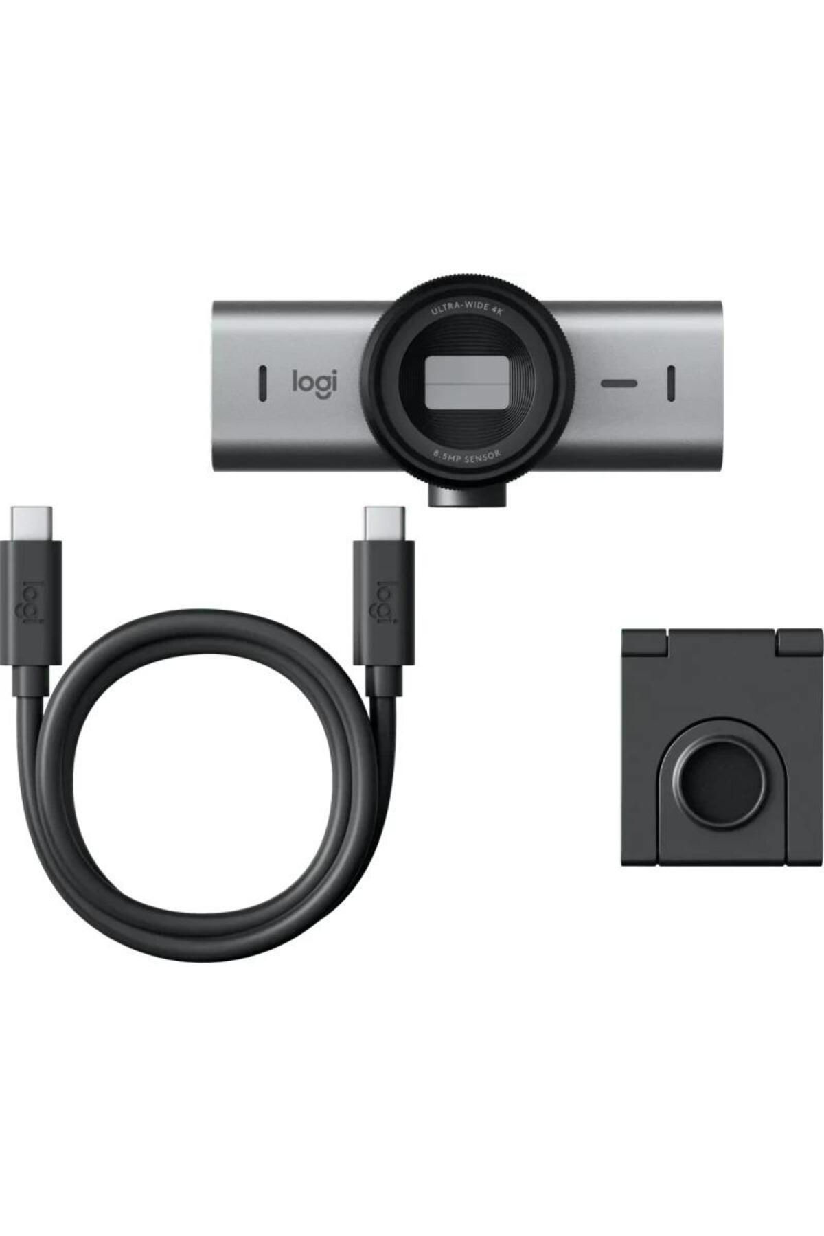 logitech-Camera Web Logitech MX Brio, 4K, USB-C, CMOS 8.5 Mpixeli, microfon (Negru) 5